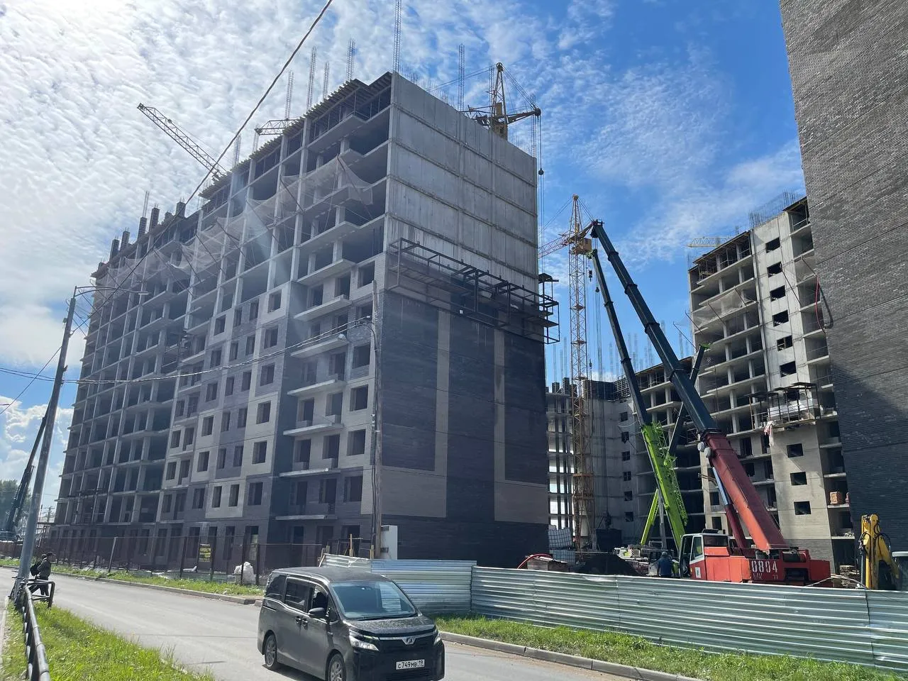 ЖК Новый Бульвар 3 ход строительства