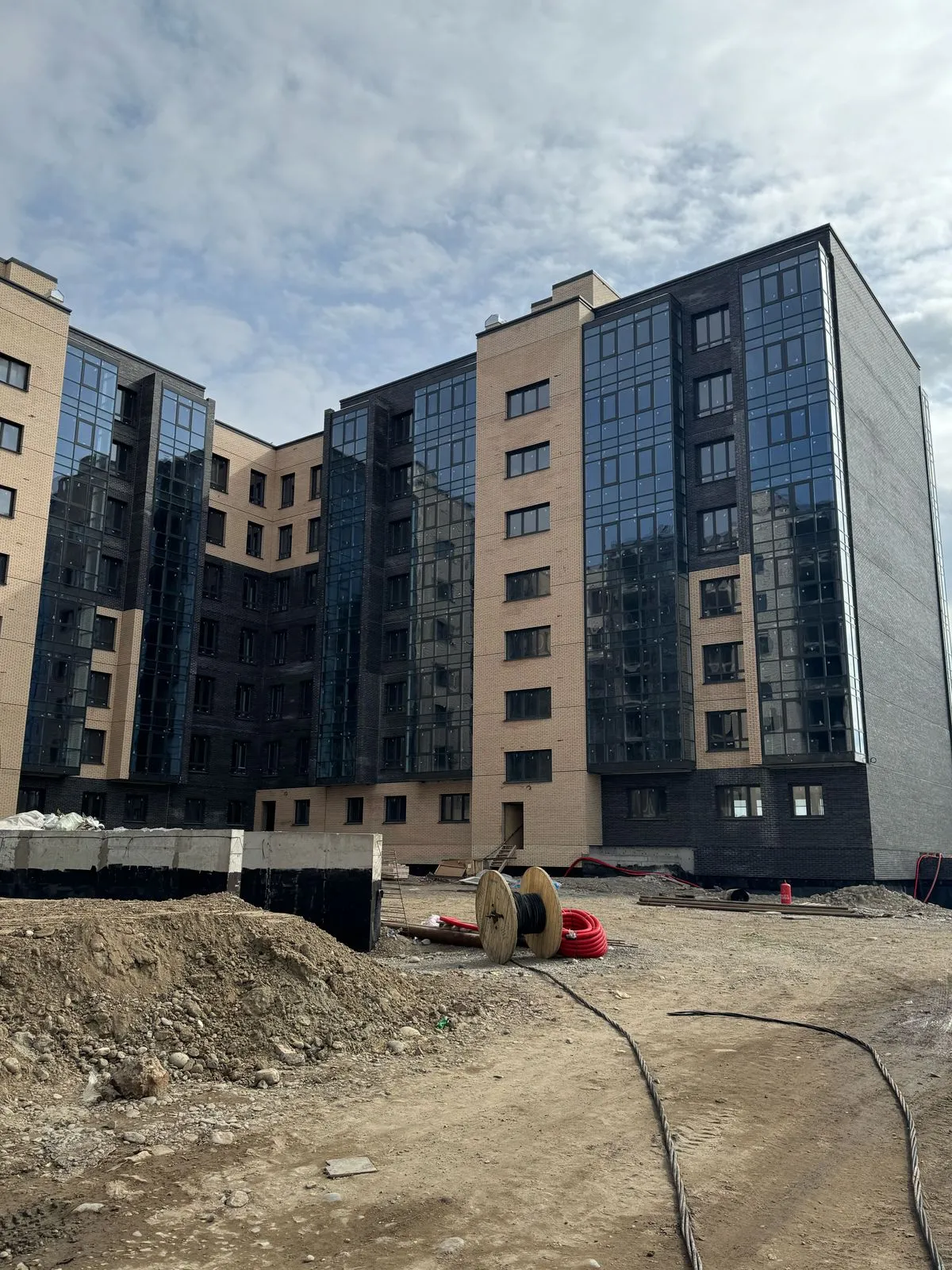 ЖК Авиаторов 1Б ход строительства