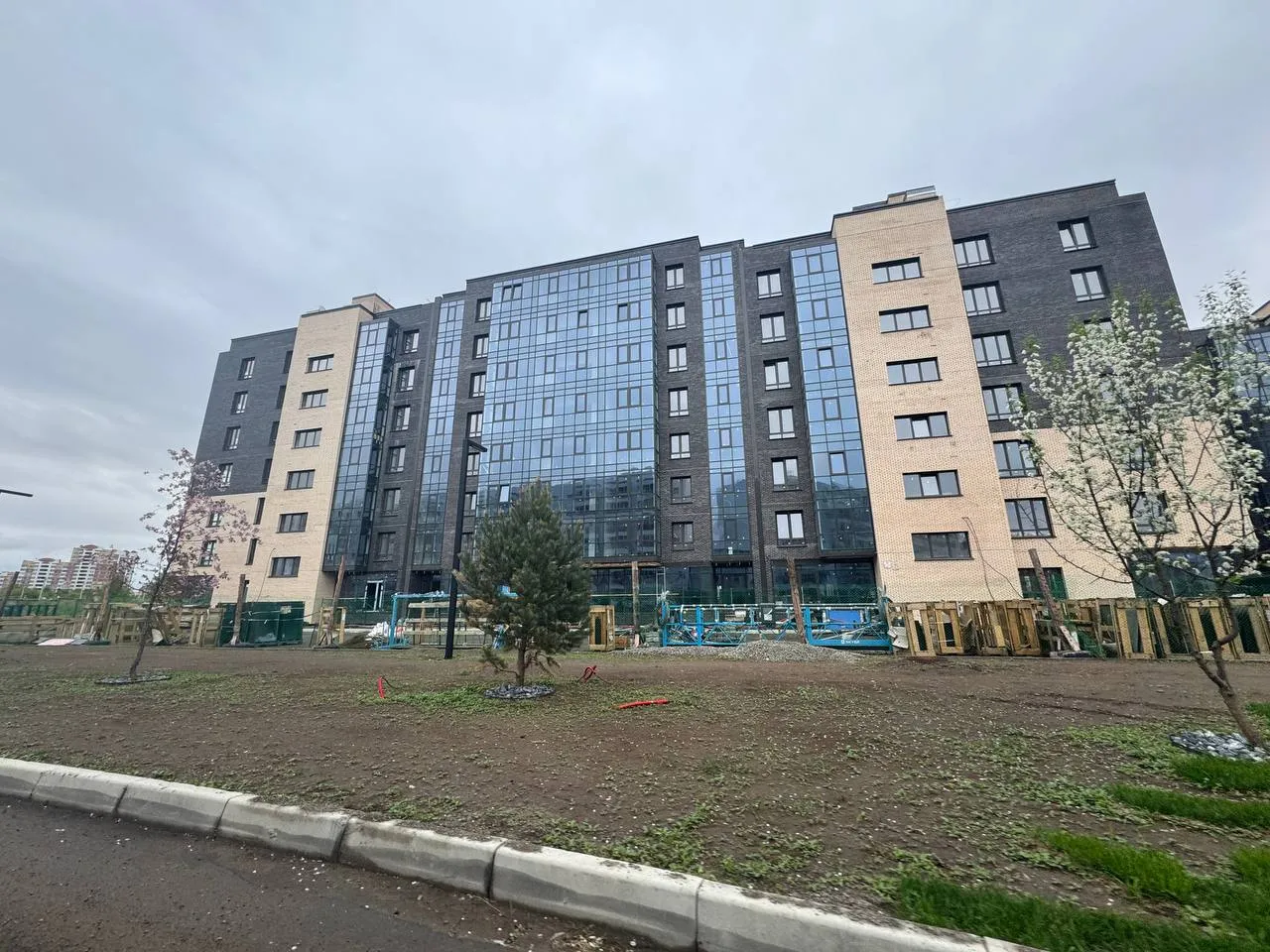 ЖК Авиаторов 1Б ход строительства