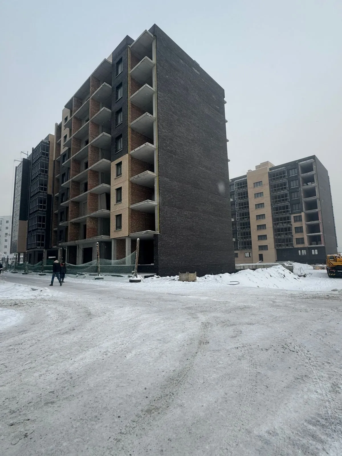 ЖК Авиаторов 1Б ход строительства