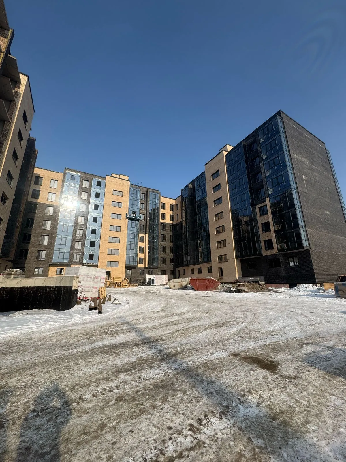 ЖК Авиаторов 1Б ход строительства