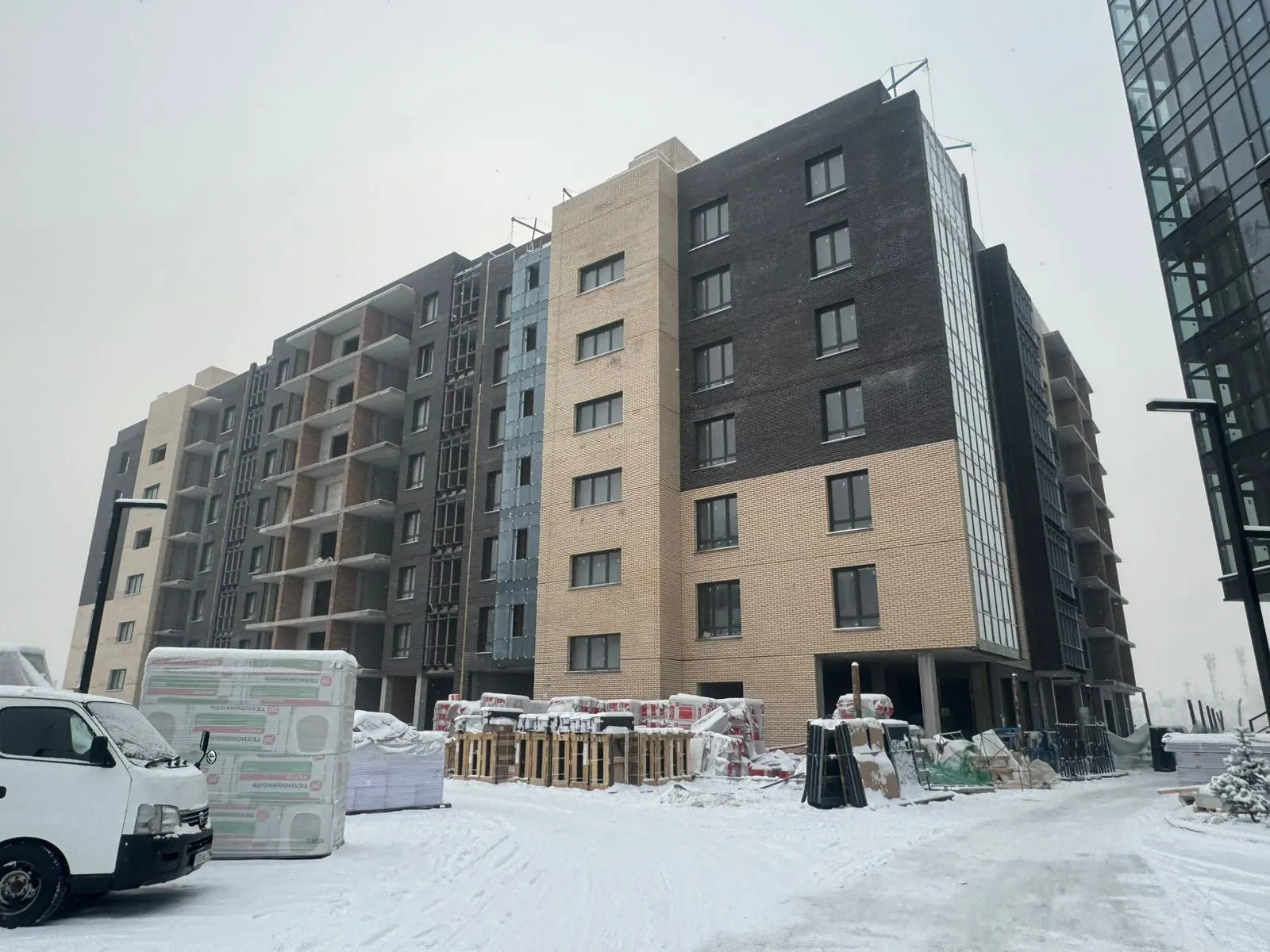 ЖК Авиаторов 1Б ход строительства
