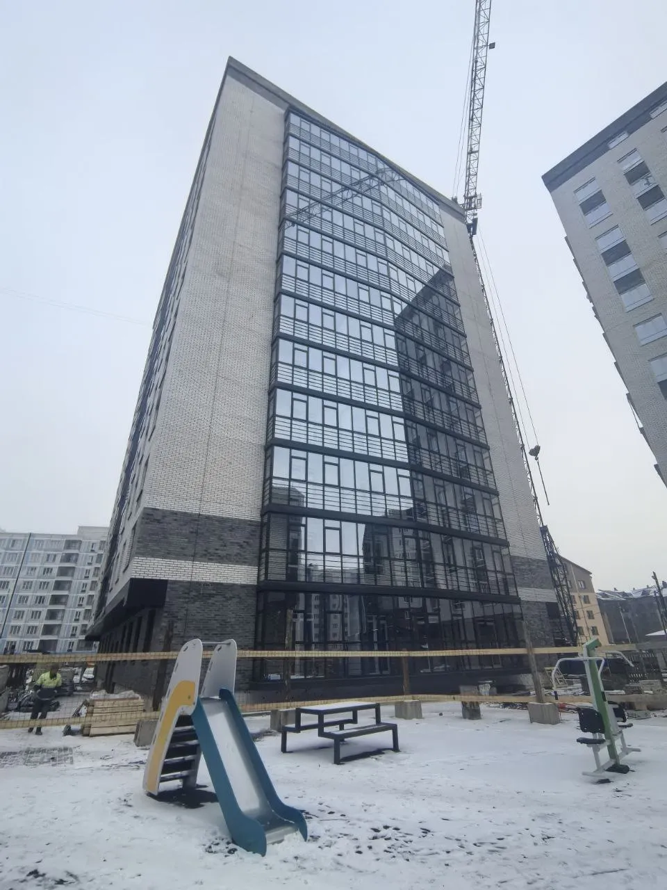 ЖК Кватро ход строительства