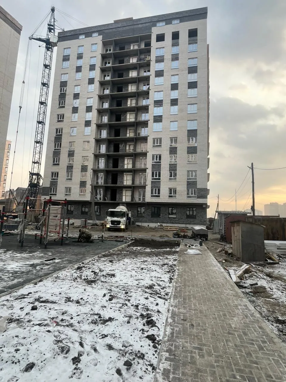 ЖК Кватро ход строительства