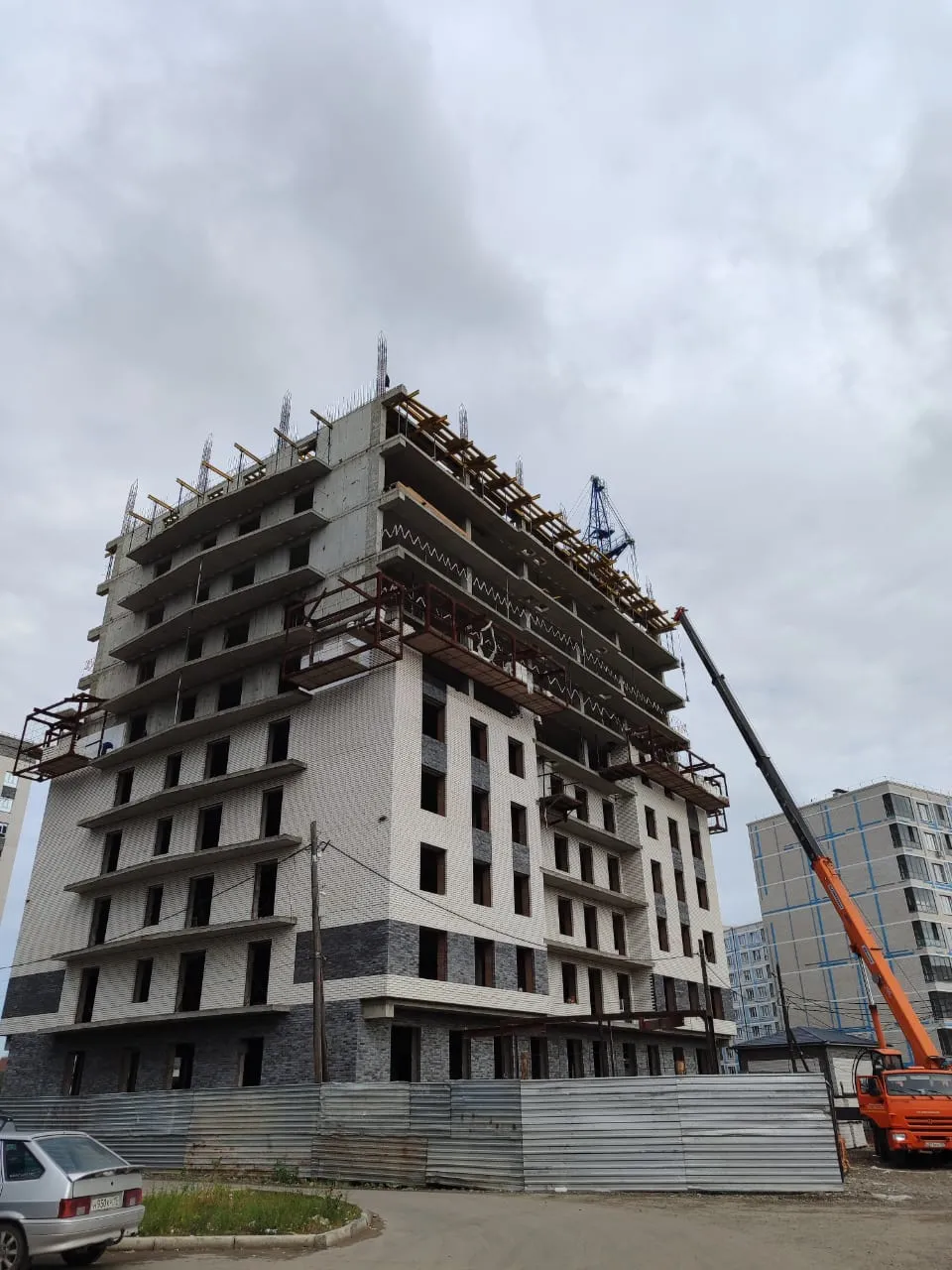 ЖК Кватро ход строительства