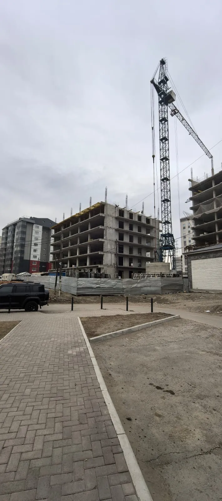 ЖК Кватро ход строительства