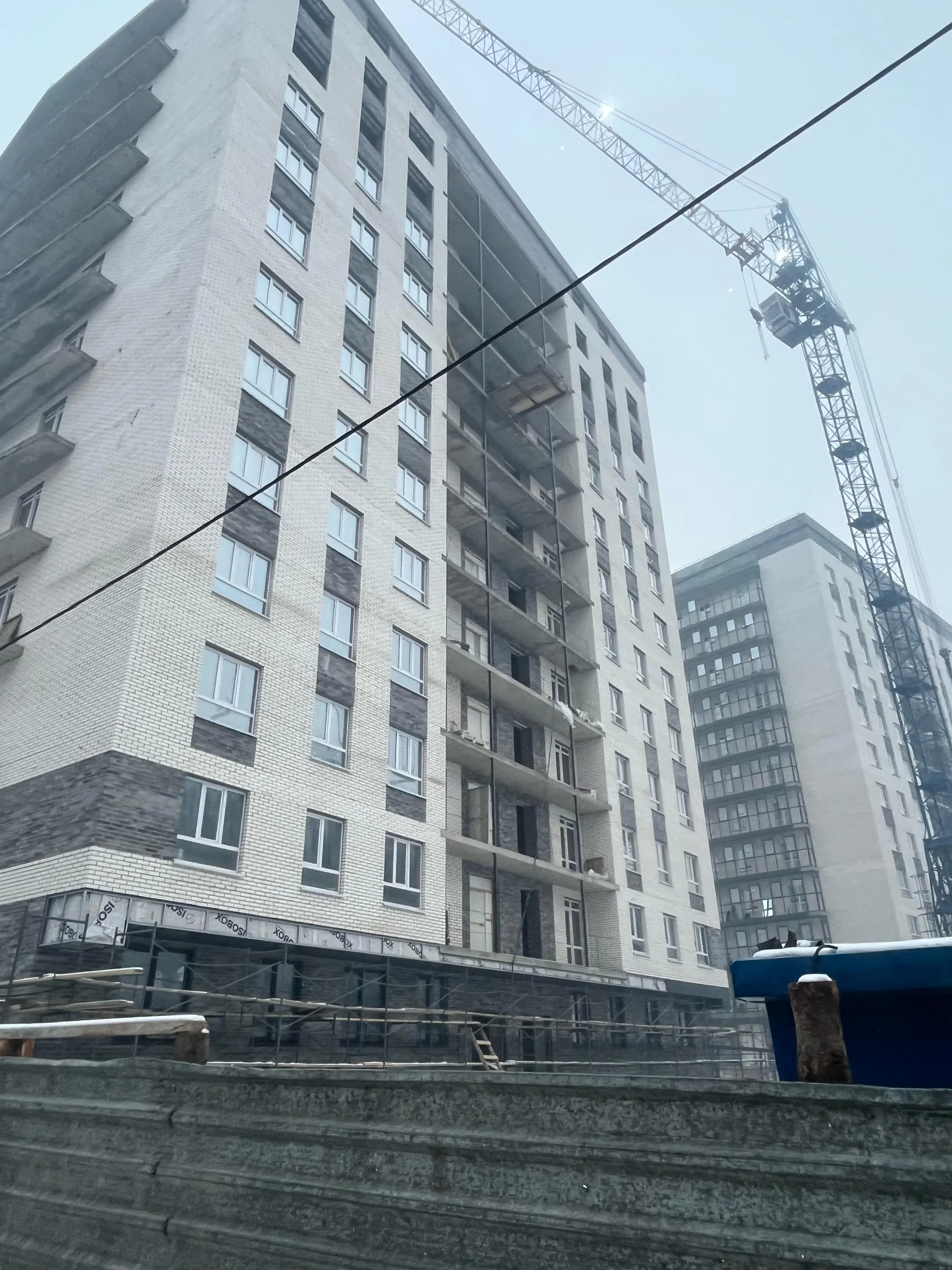 ЖК Кватро ход строительства