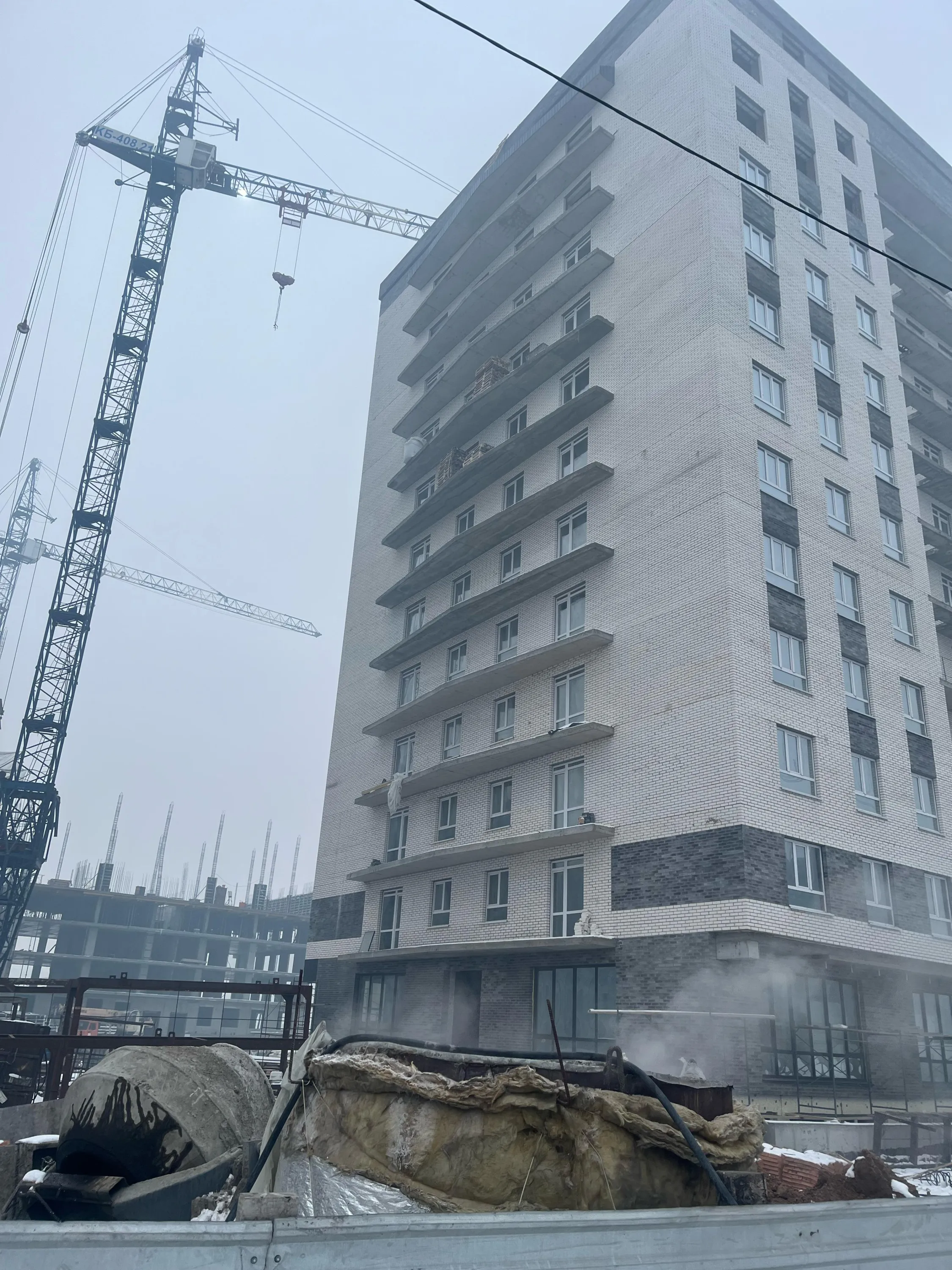 ЖК Кватро ход строительства
