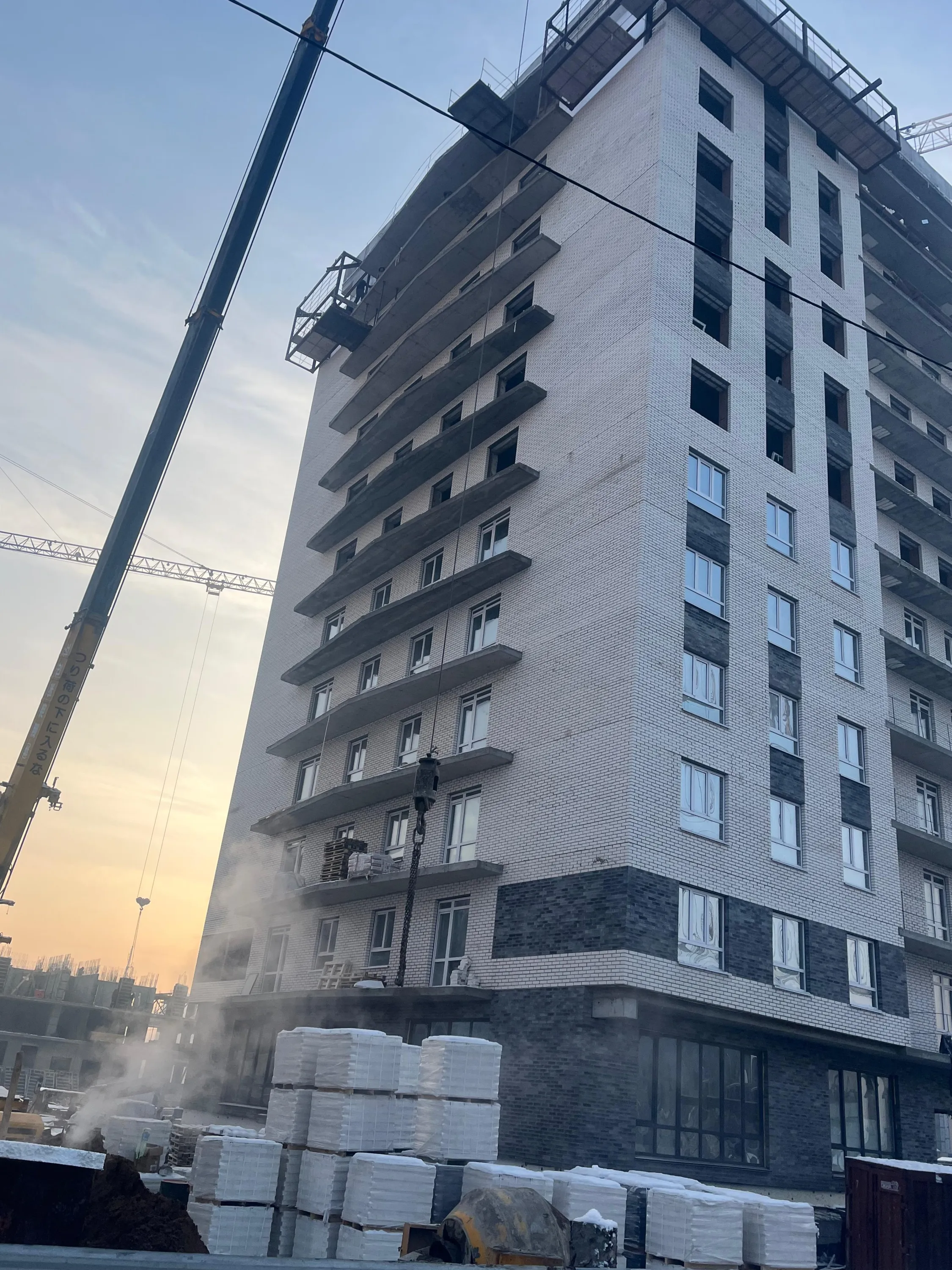 ЖК Кватро ход строительства