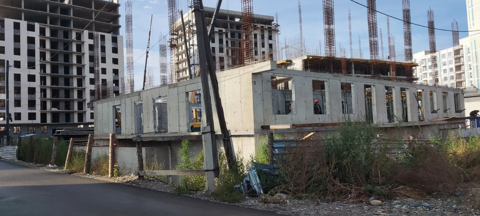 ЖК Кватро ход строительства
