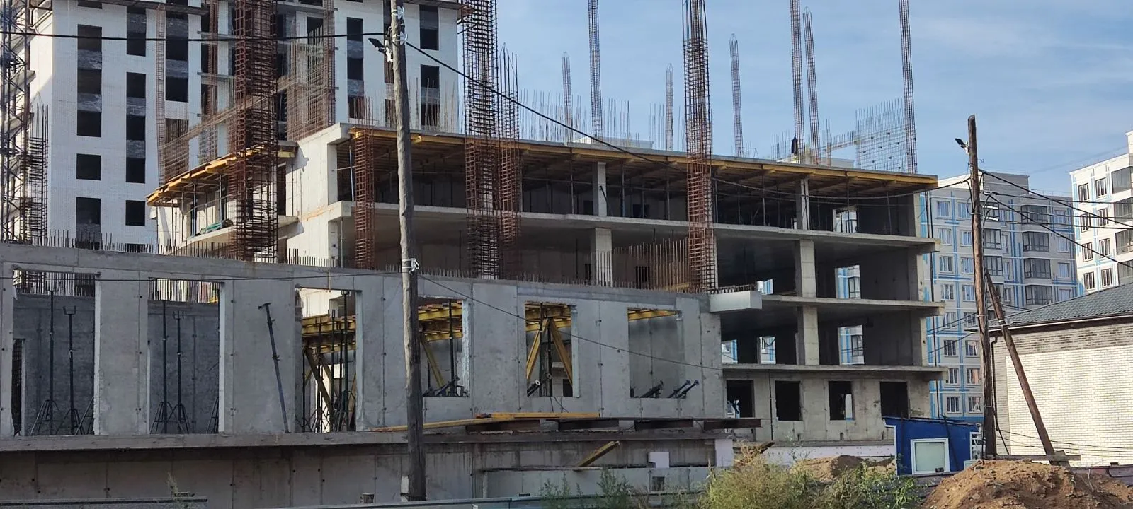 ЖК Кватро ход строительства