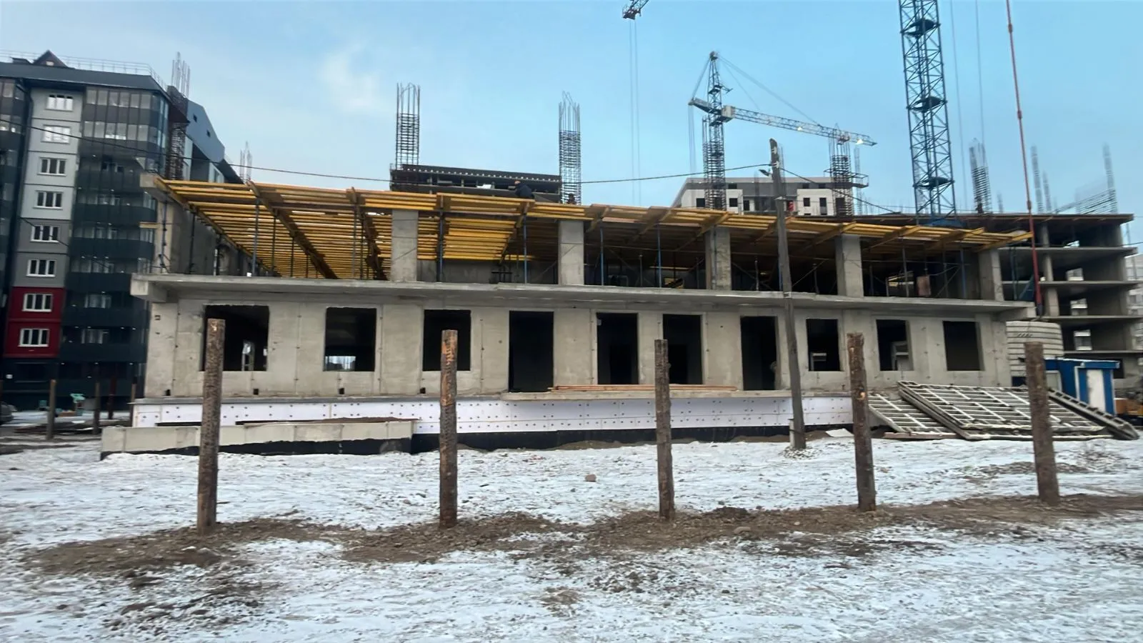 ЖК Кватро ход строительства