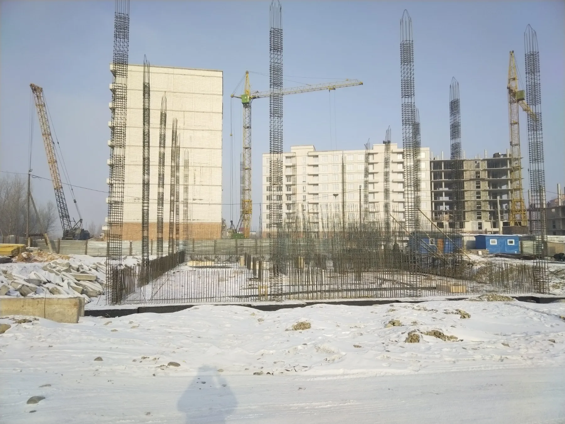ЖК Кватро ход строительства