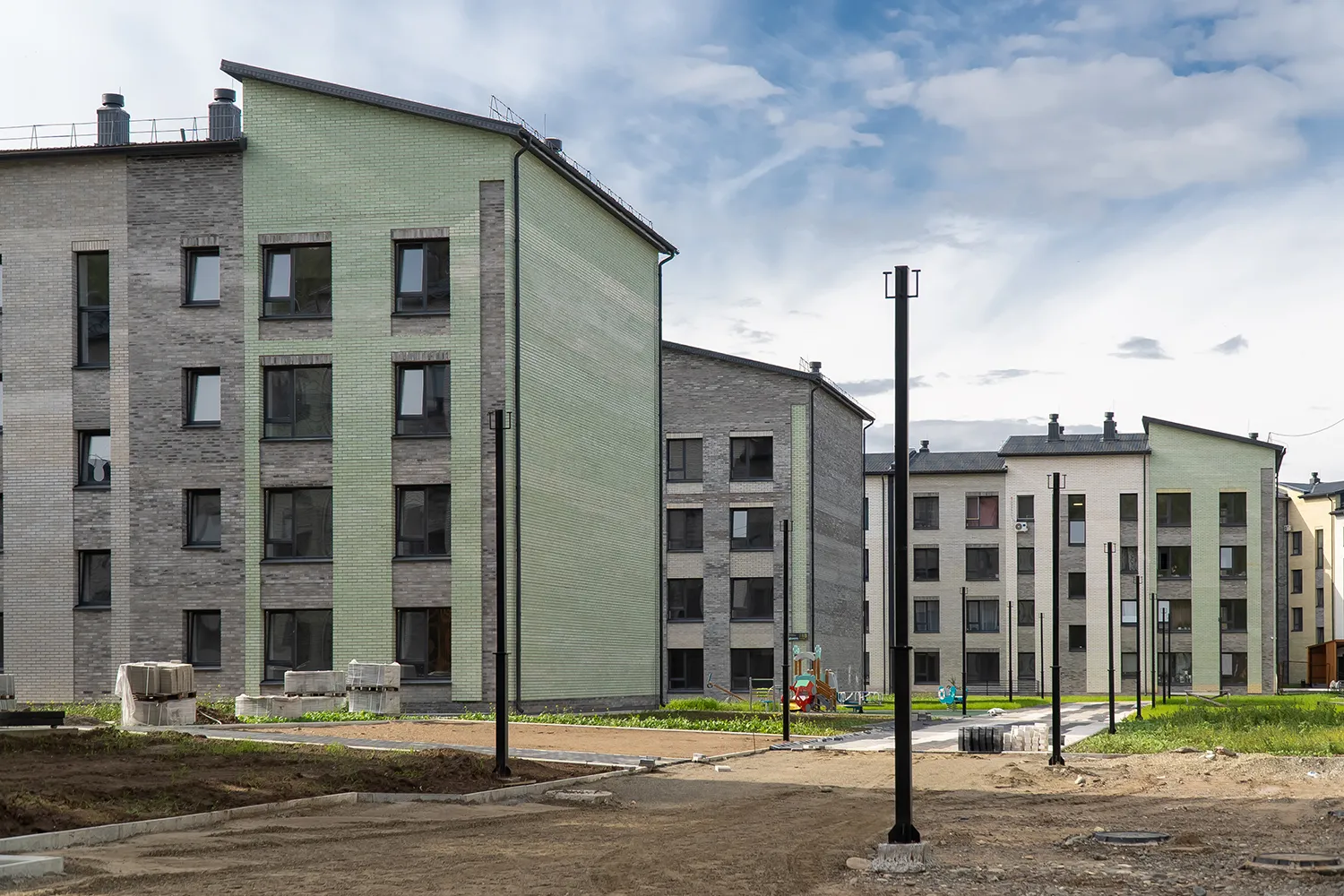 ЖК Жилой эко-комплекс СКАНДИЯ ход строительства