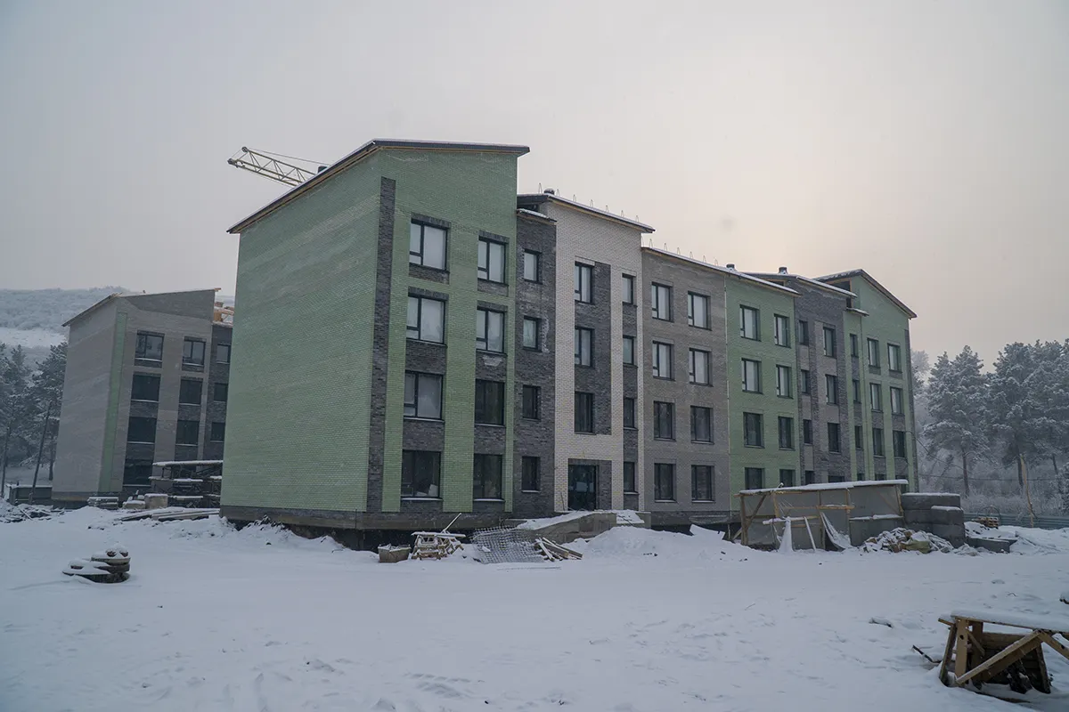ЖК Жилой эко-комплекс СКАНДИЯ ход строительства