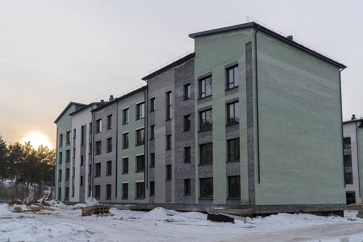 ЖК Жилой эко-комплекс СКАНДИЯ ход строительства