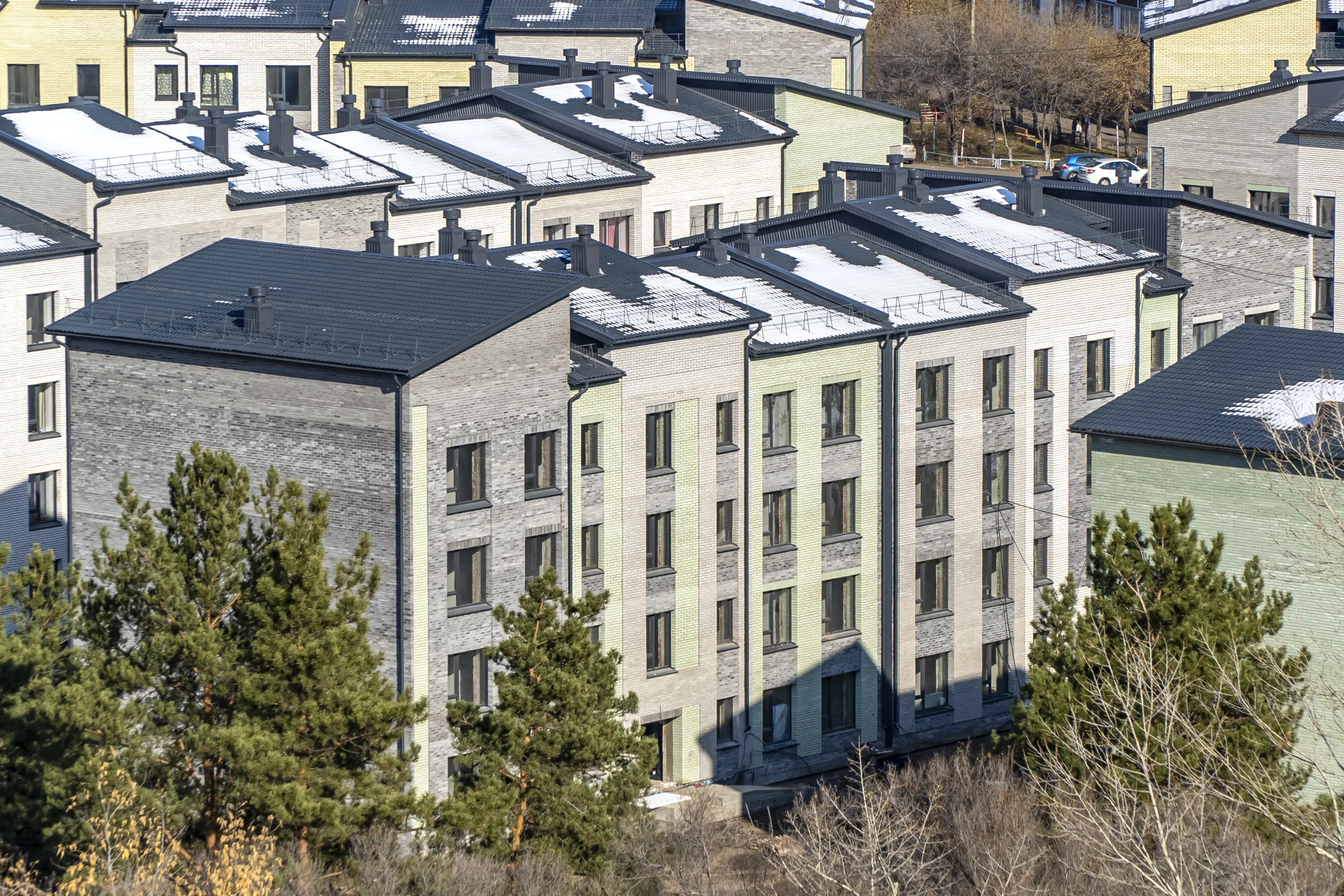 ЖК Жилой эко-комплекс СКАНДИЯ ход строительства