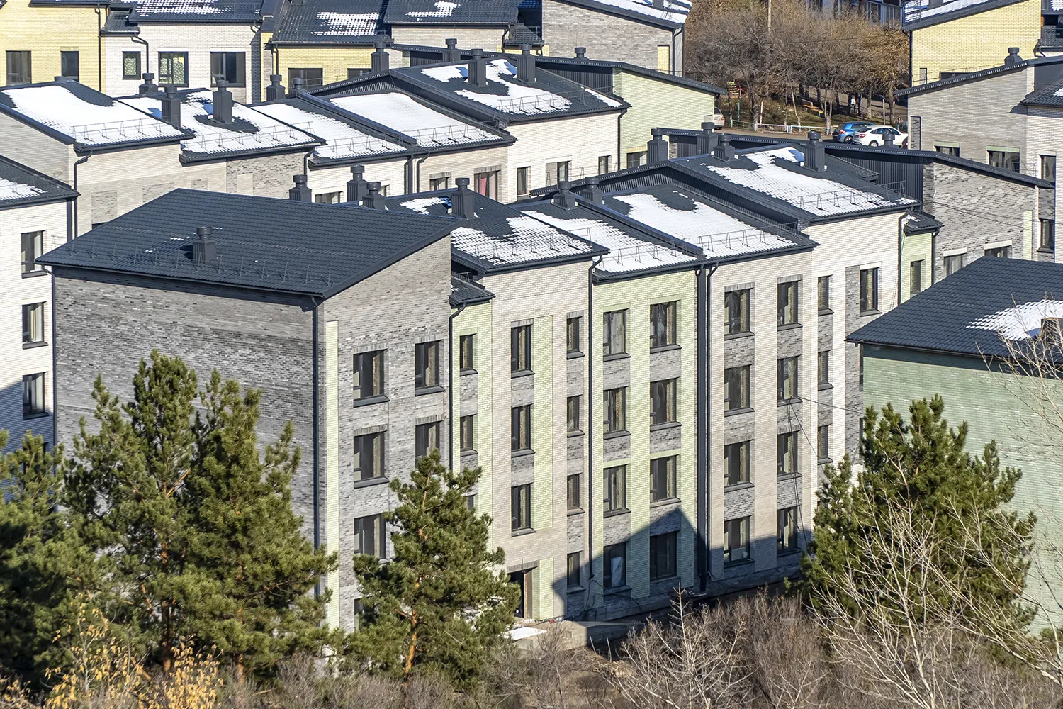 ЖК Жилой эко-комплекс СКАНДИЯ ход строительства
