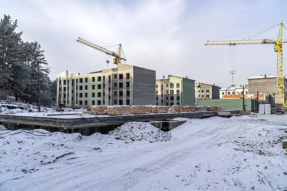 ЖК Жилой эко-комплекс СКАНДИЯ ход строительства