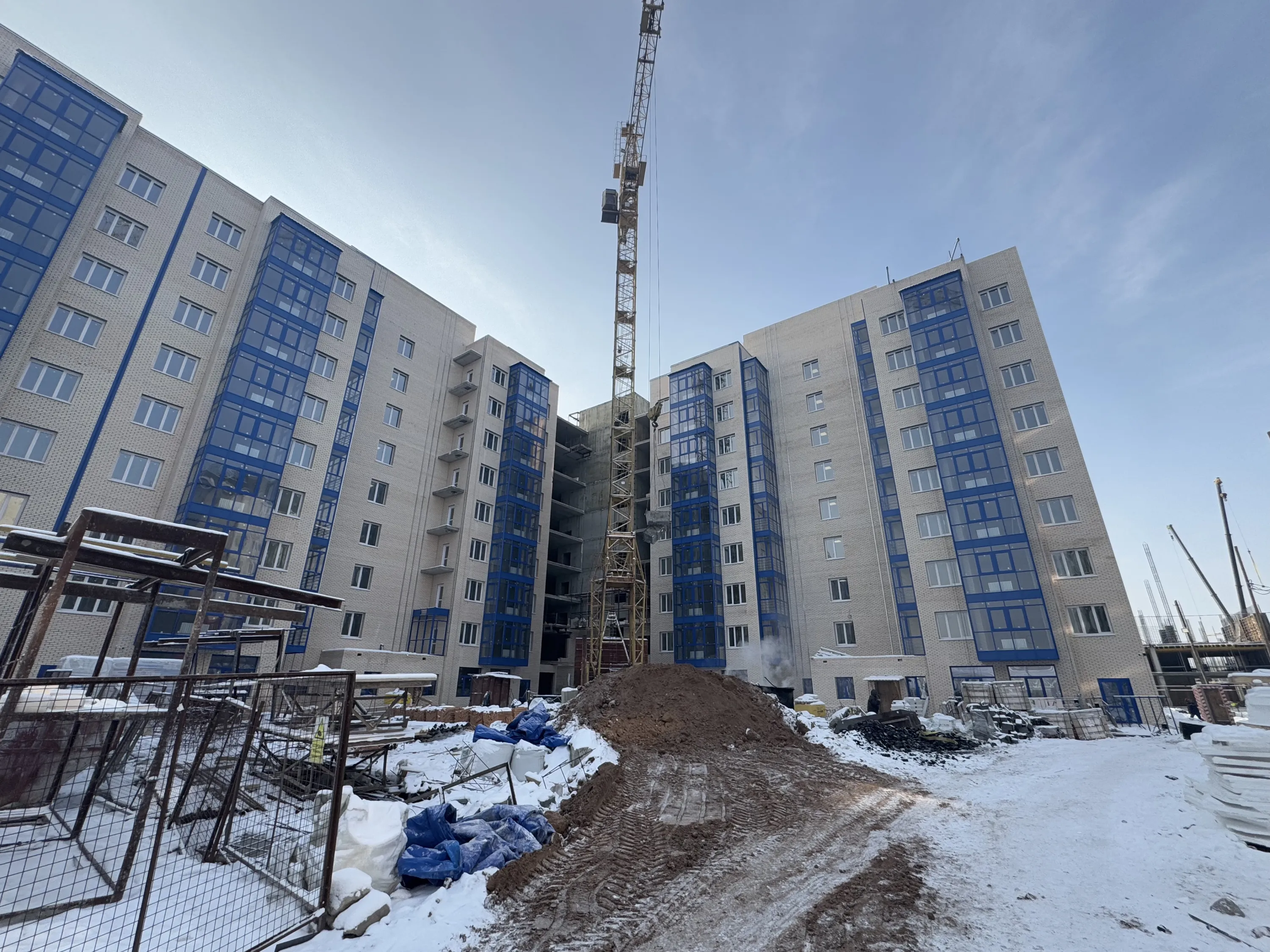 ЖК Адмирал ход строительства