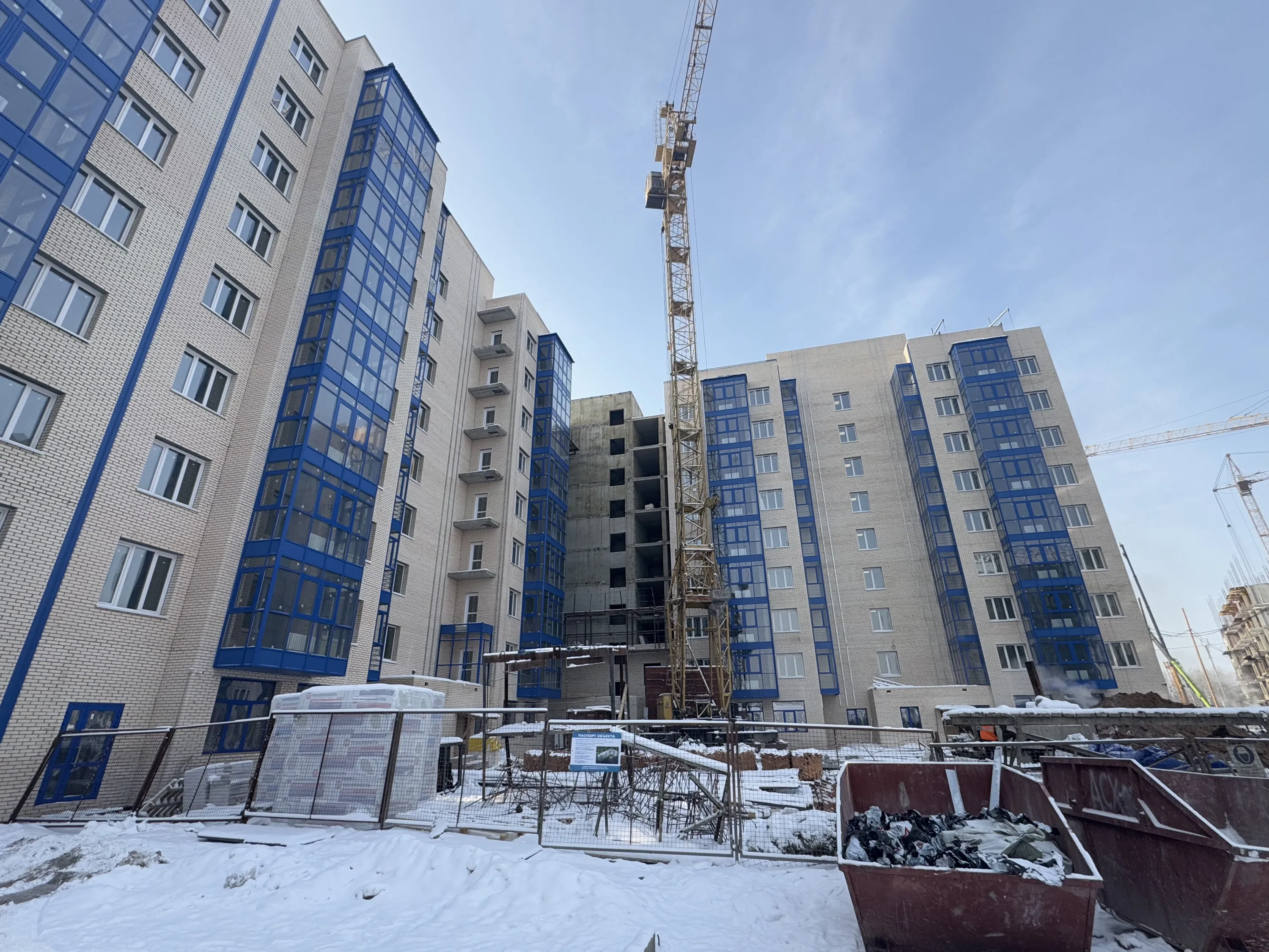 ЖК Адмирал ход строительства