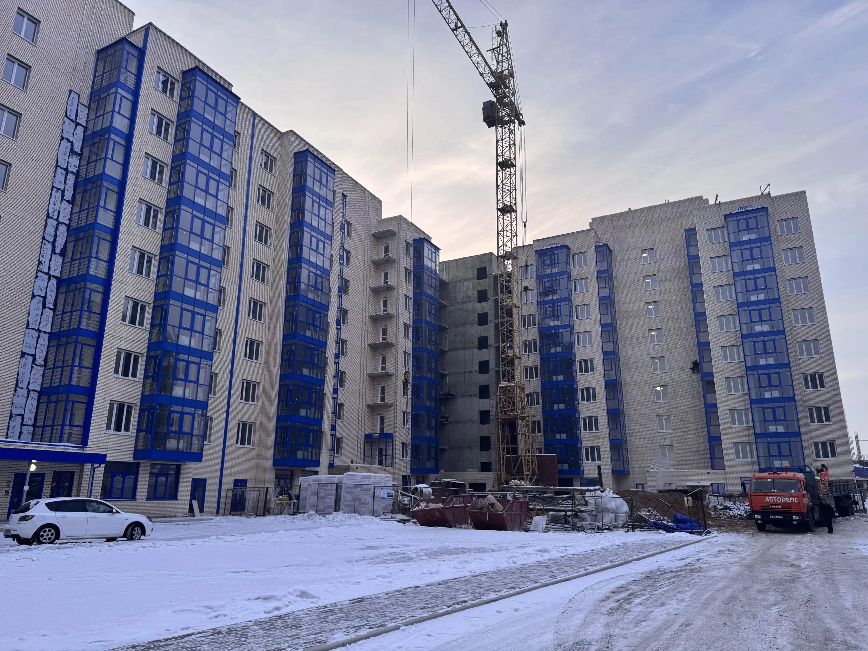ЖК Адмирал ход строительства