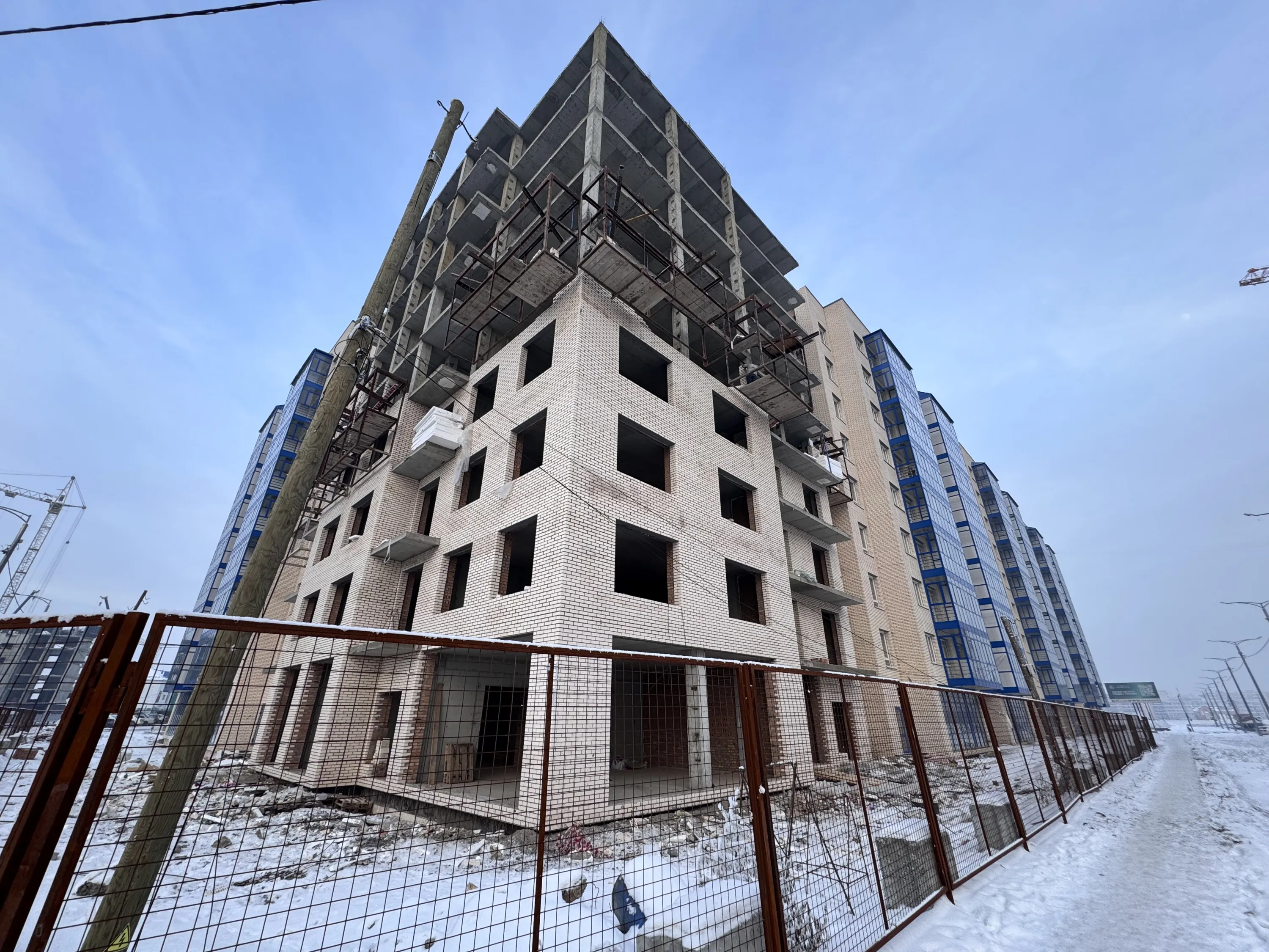 ЖК Адмирал ход строительства