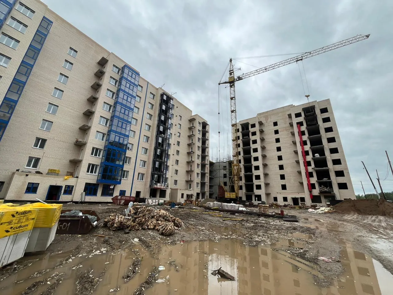 ЖК Адмирал ход строительства