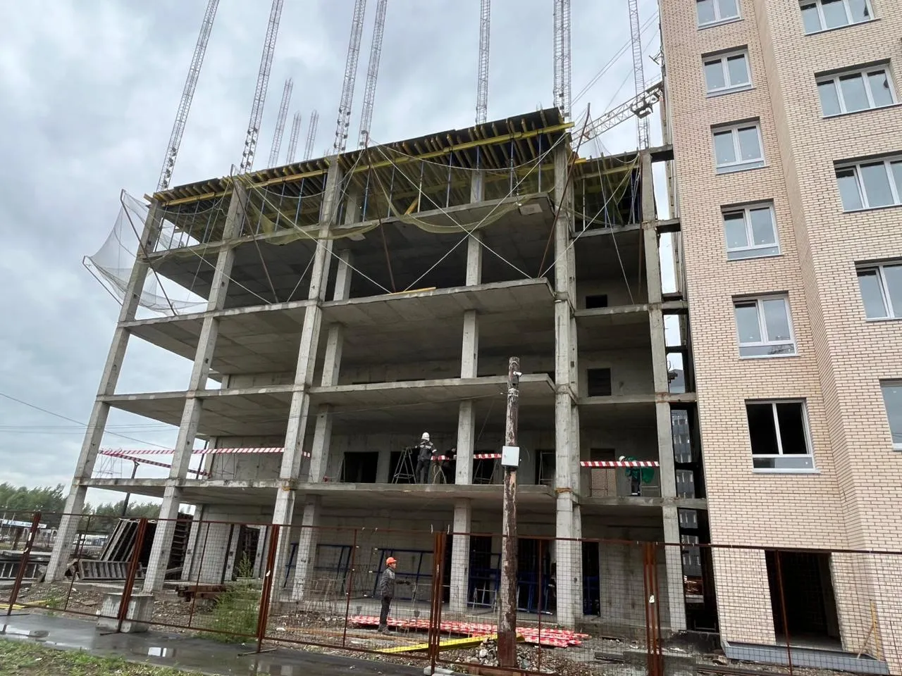 ЖК Адмирал ход строительства