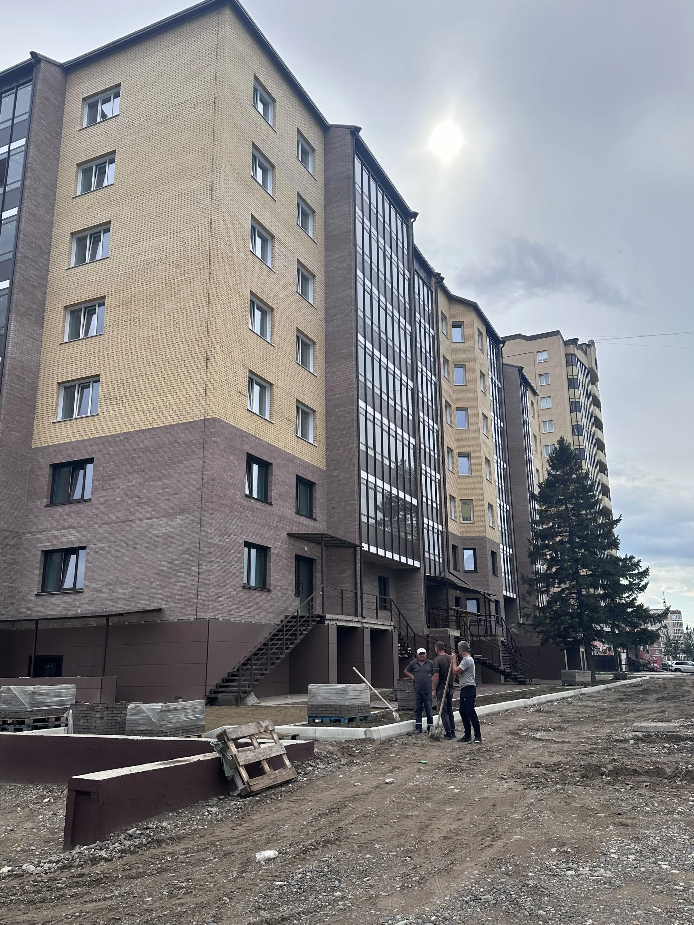 Дом по ул Кирова ход строительства
