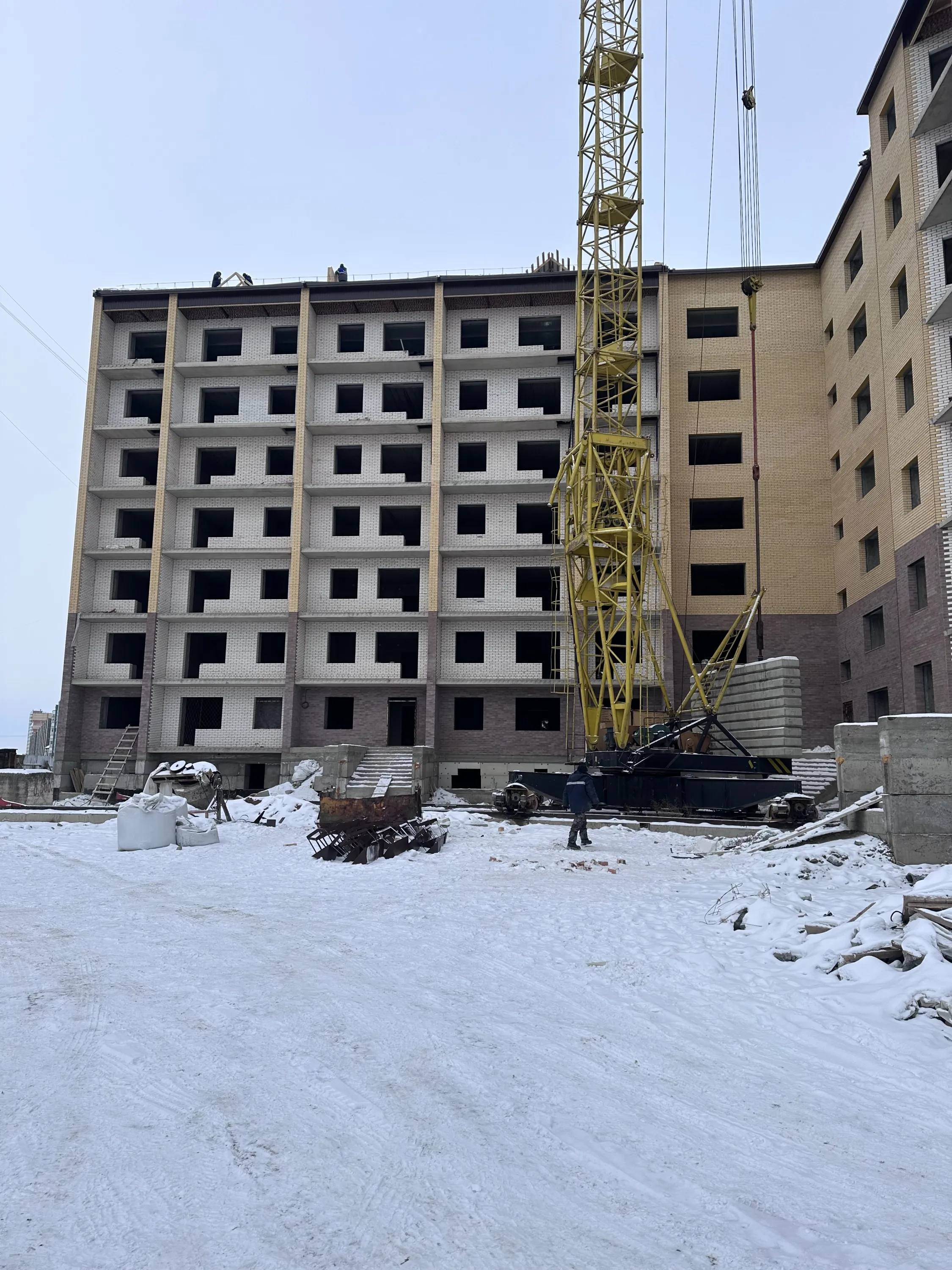 Дом по ул Кирова ход строительства