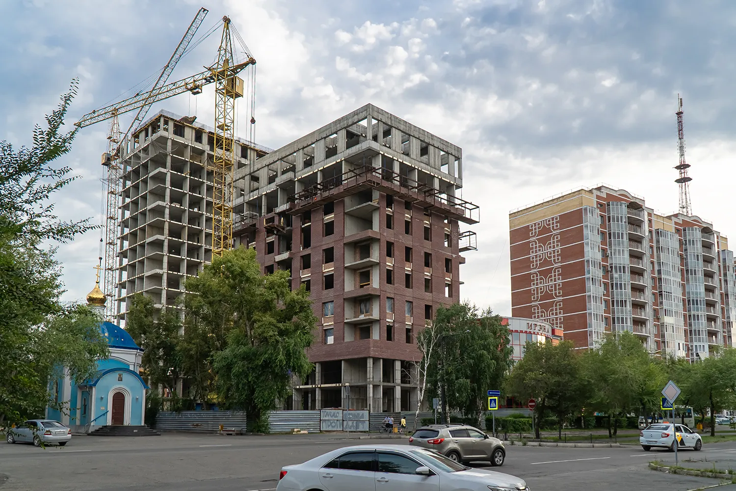 ЖК Династия ход строительства