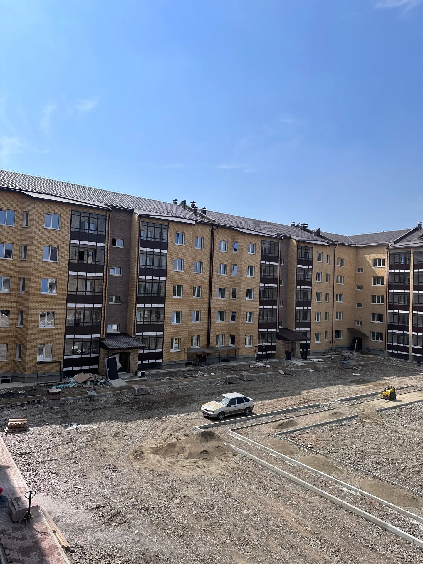 Дом по ул. Авиаторов ход строительства