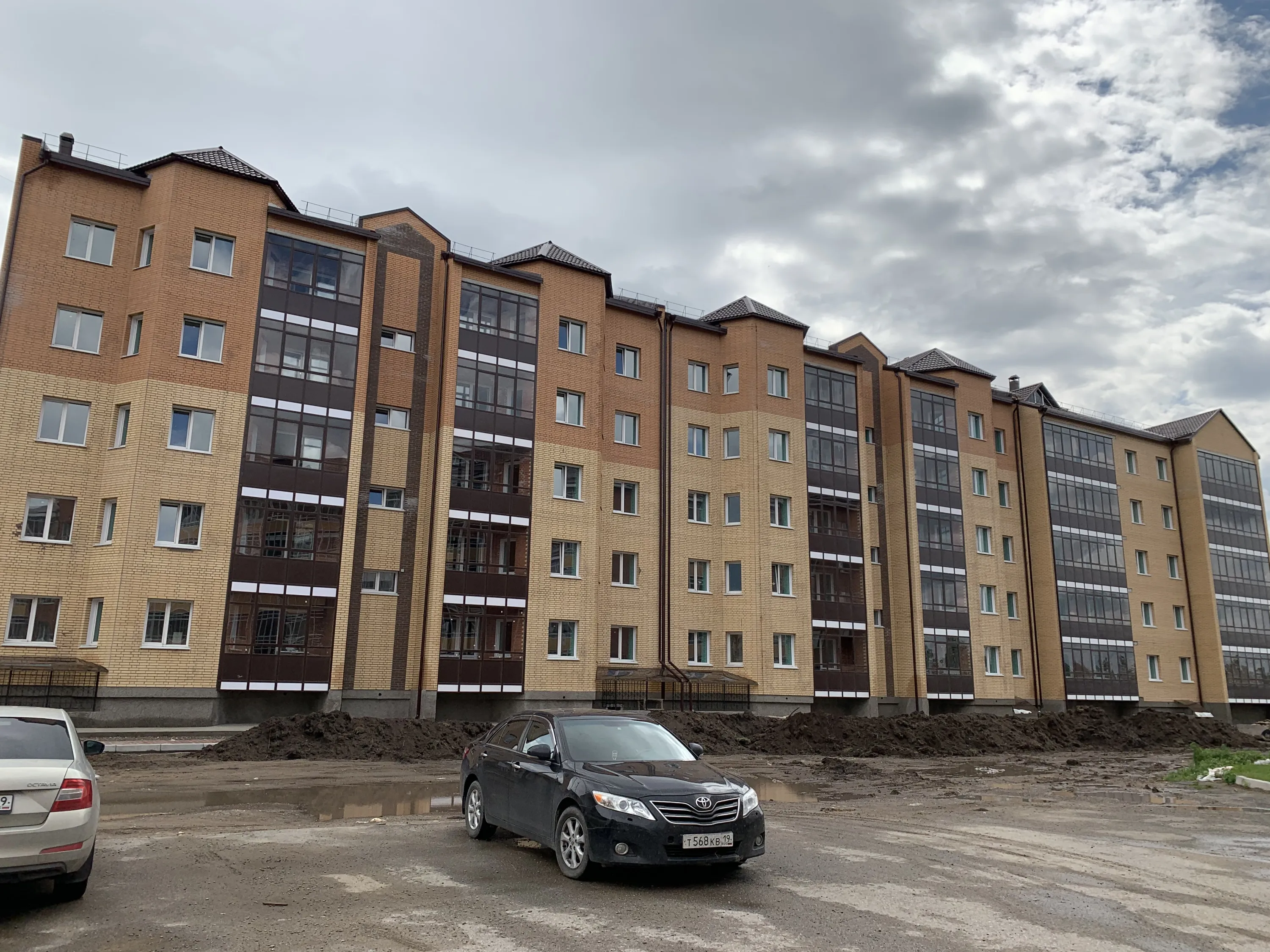Дом по ул. Авиаторов ход строительства