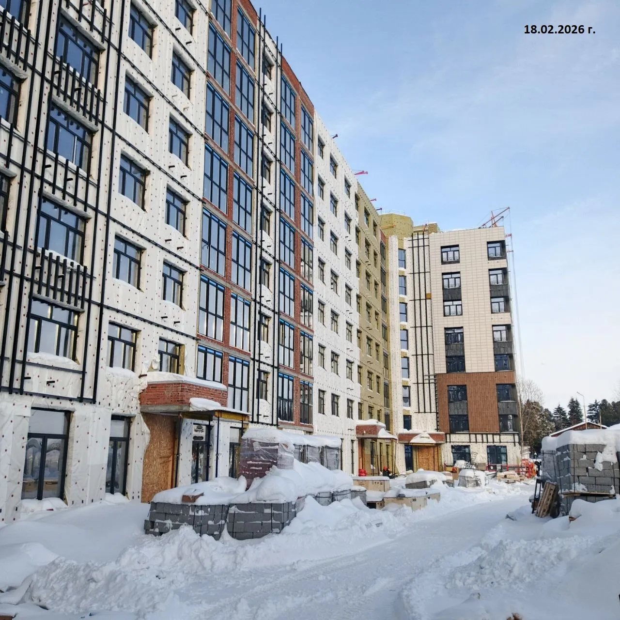 ЖК Эко-квартал "Долина Ручьев" ход строительства