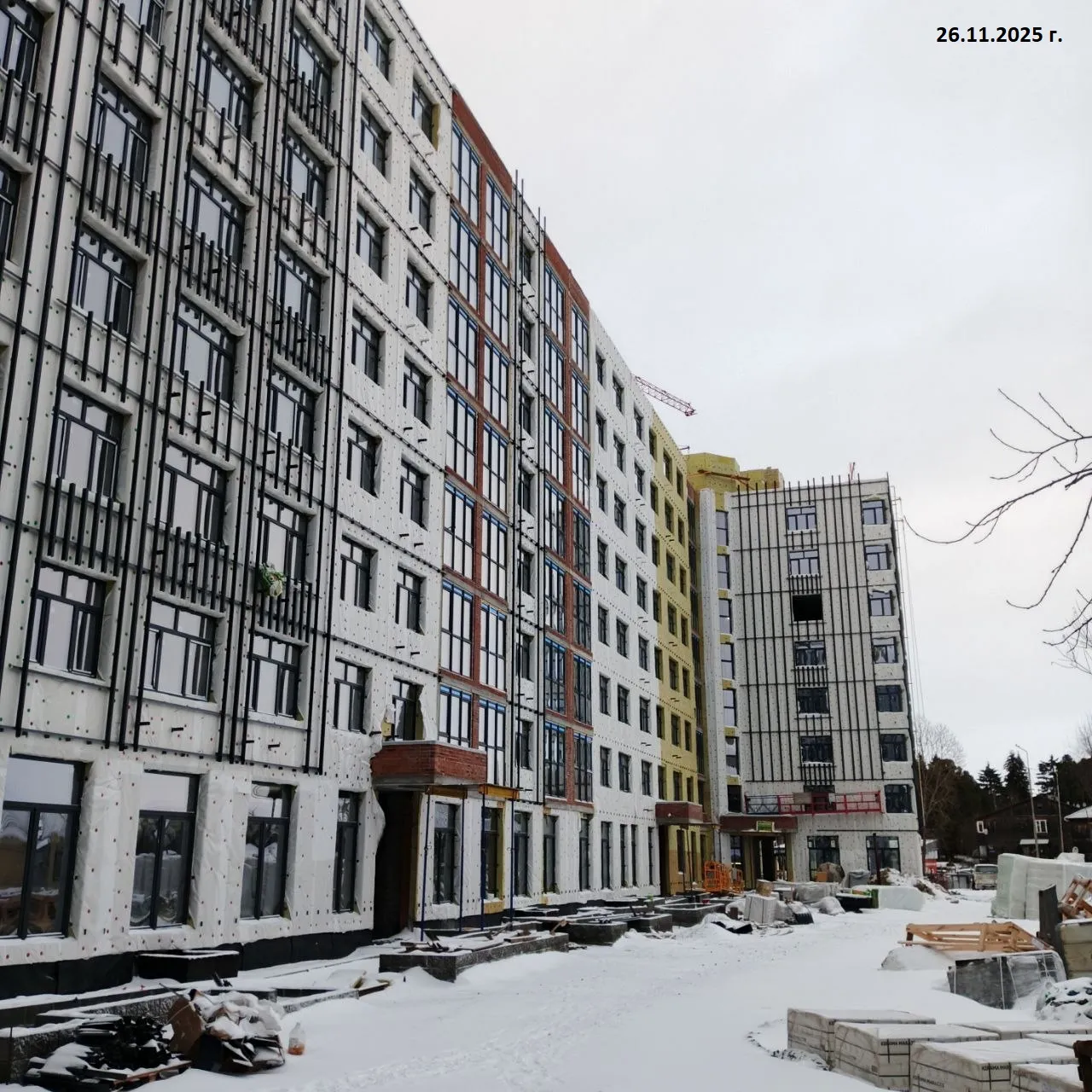 ЖК Эко-квартал "Долина Ручьев" ход строительства