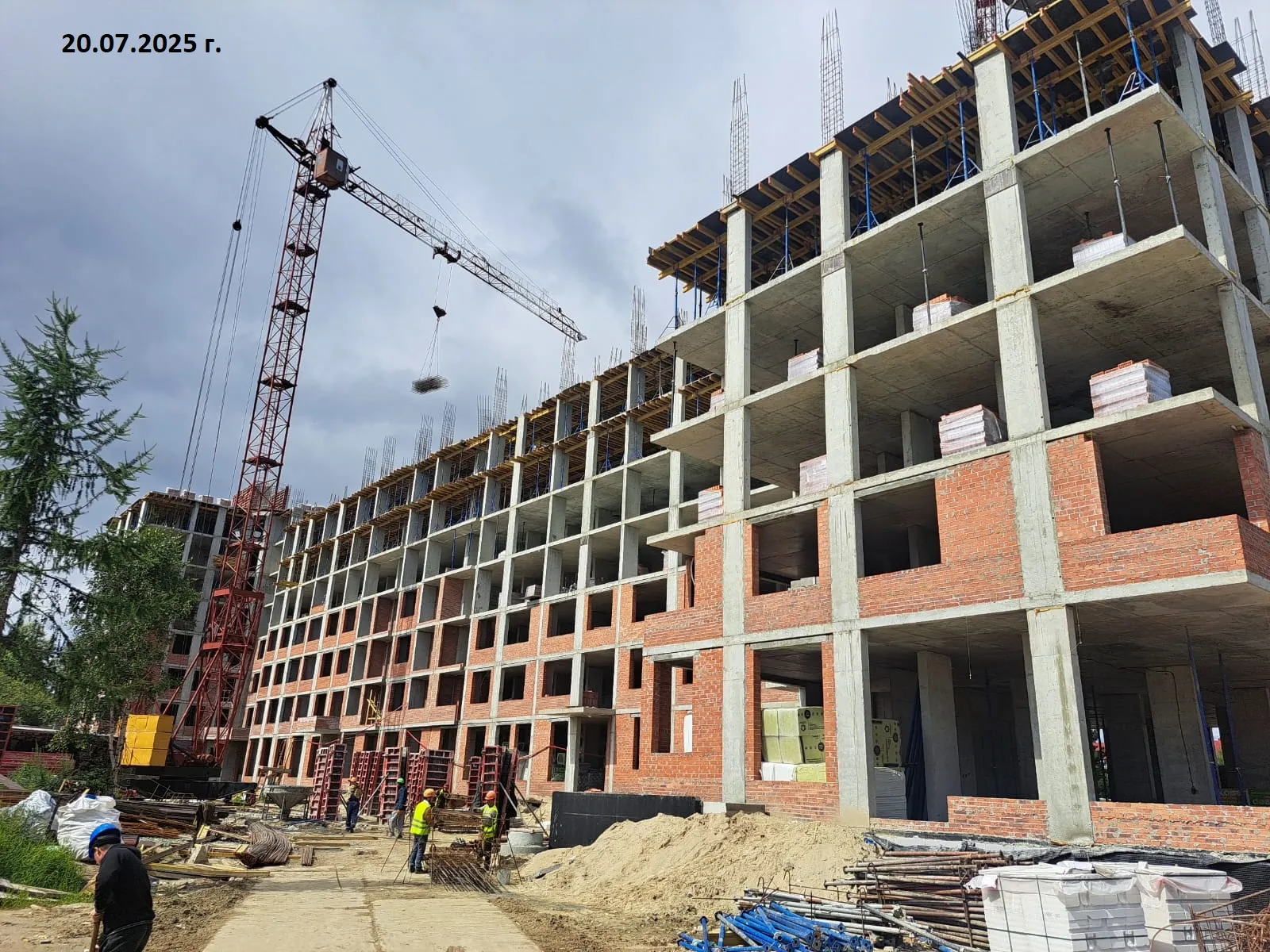 ЖК Эко-квартал "Долина Ручьев" ход строительства