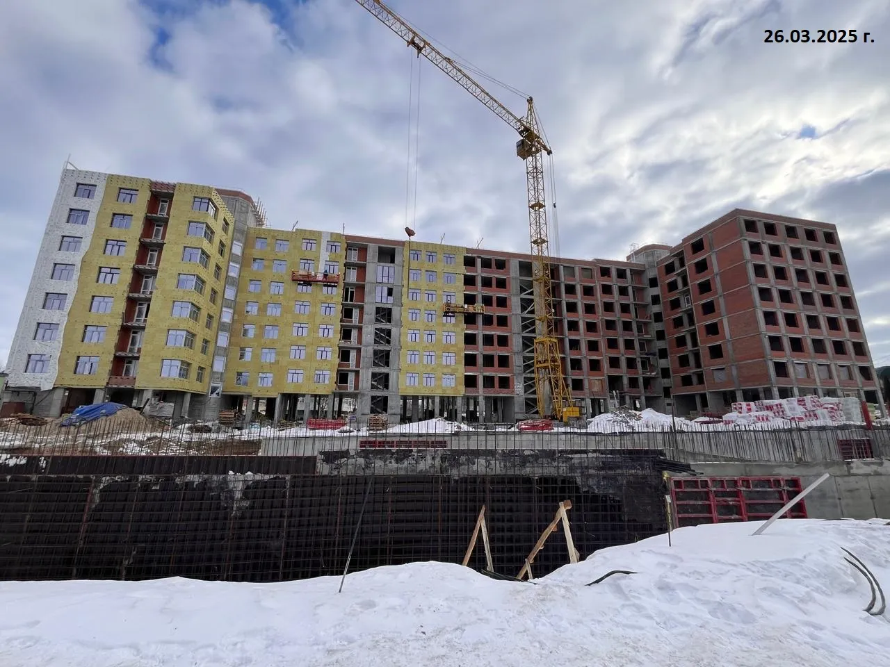 ЖК Есенин ход строительства