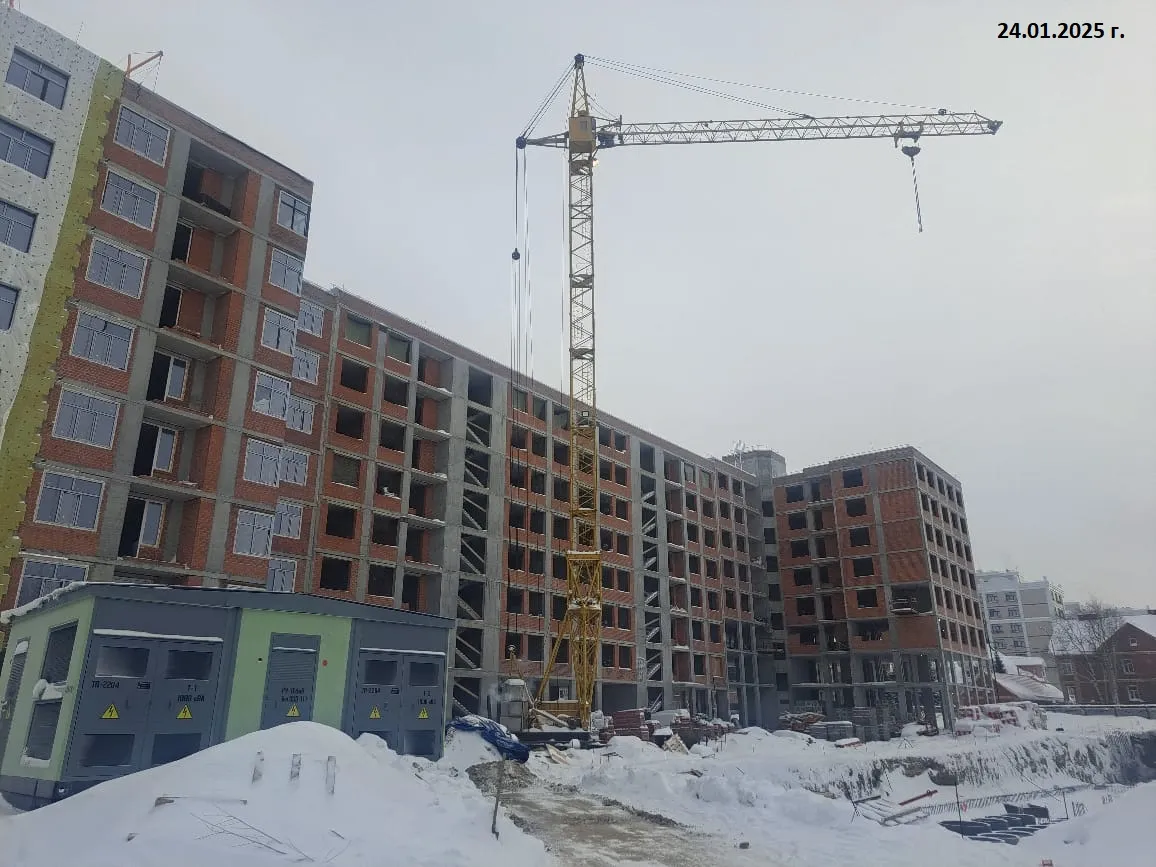 ЖК Есенин ход строительства