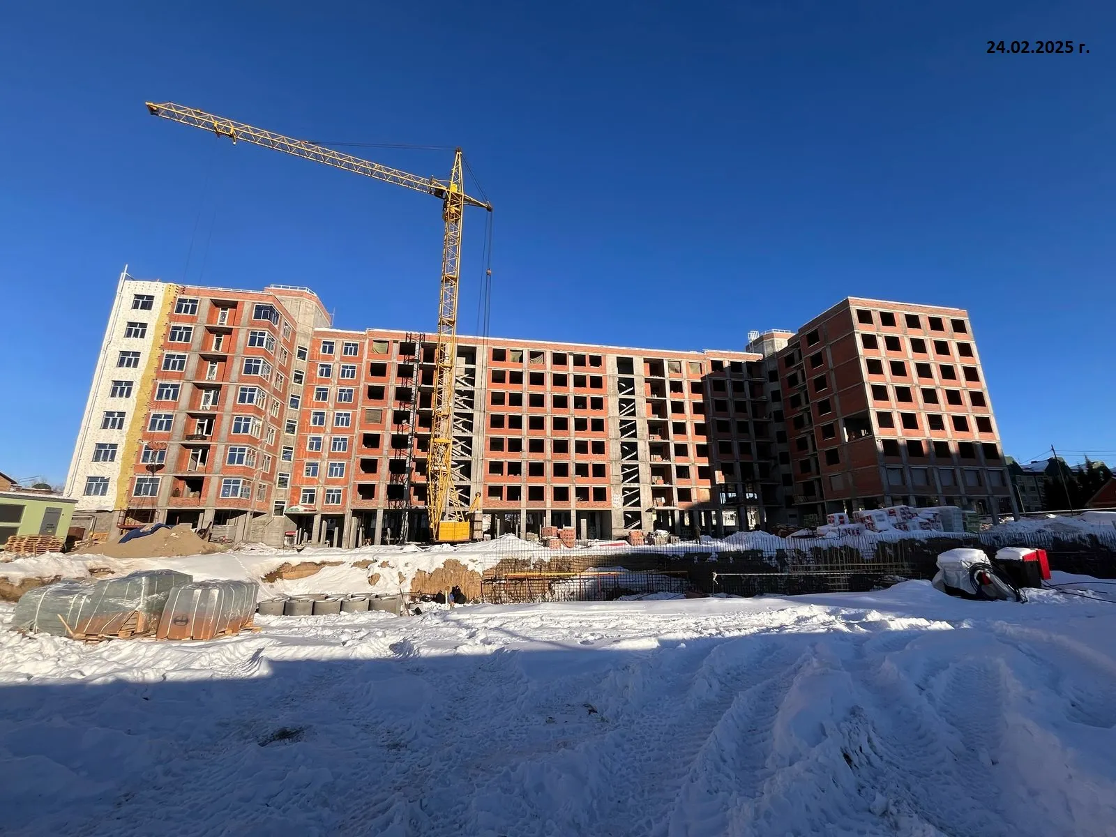 ЖК Есенин ход строительства