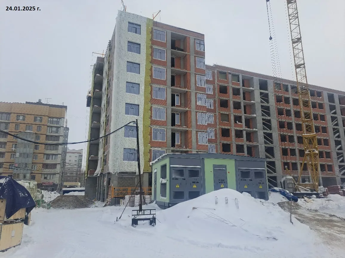 ЖК Есенин ход строительства