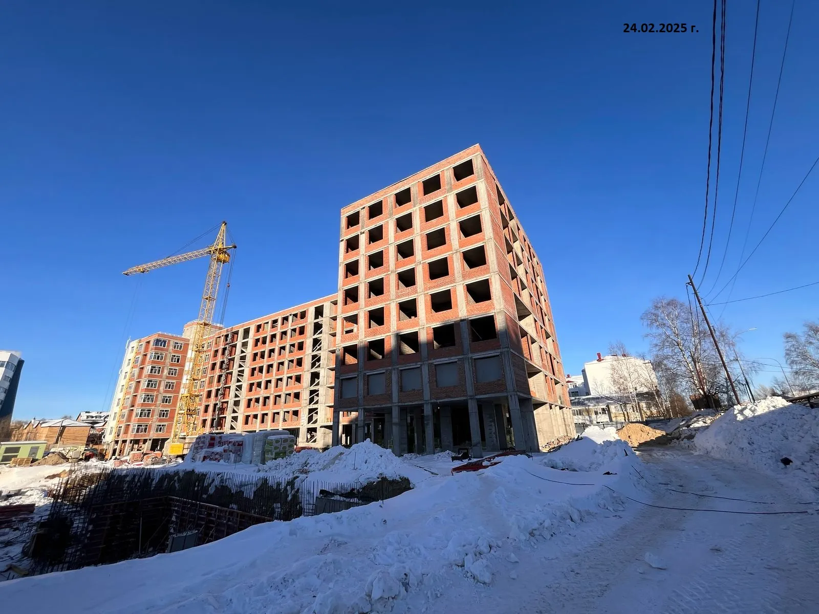 ЖК Есенин ход строительства