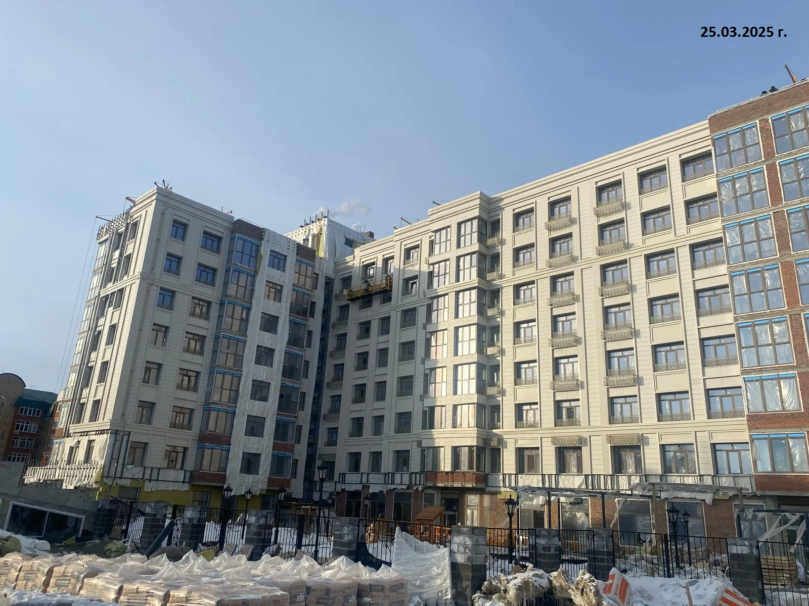 ЖК Дом бизнес-класса Дягилев ход строительства