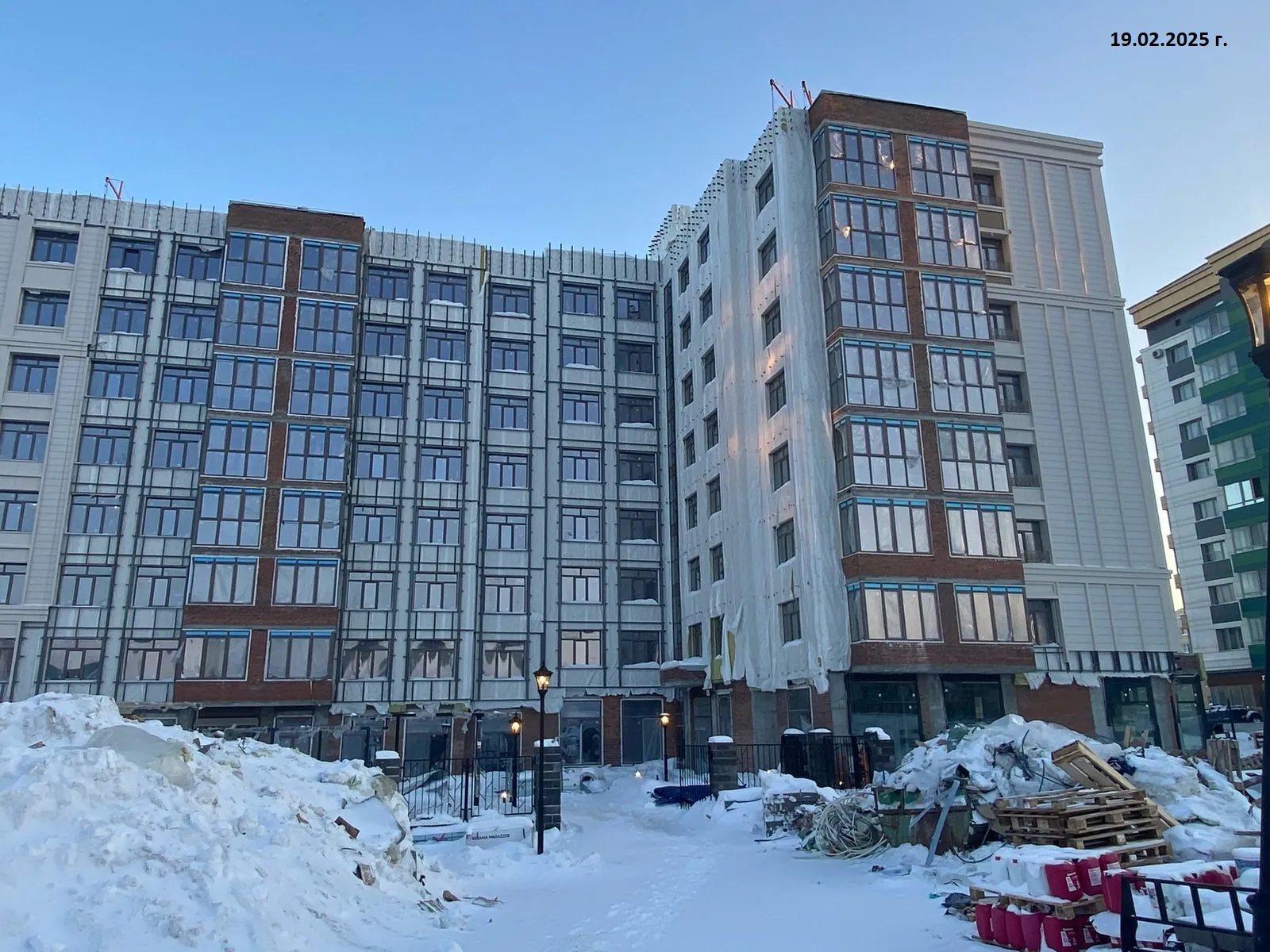 ЖК Дом бизнес-класса Дягилев ход строительства