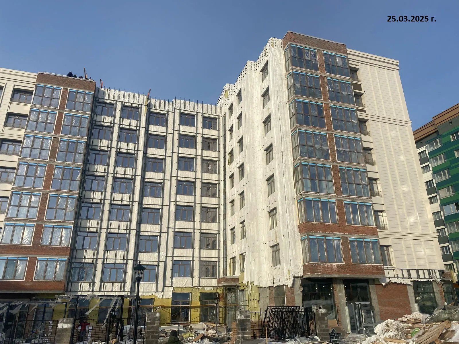 ЖК Дом бизнес-класса Дягилев ход строительства