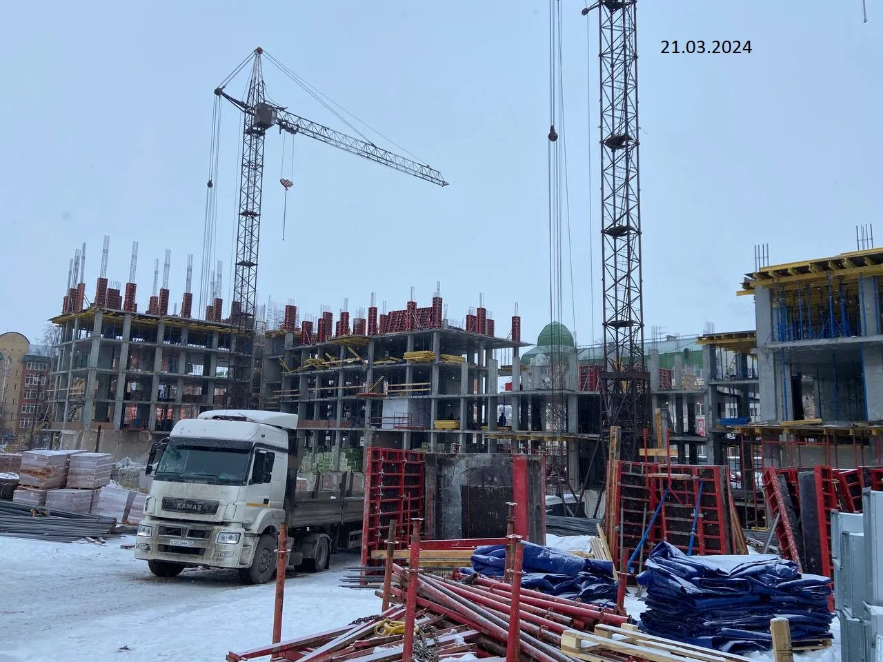 ЖК Дом бизнес-класса Дягилев ход строительства