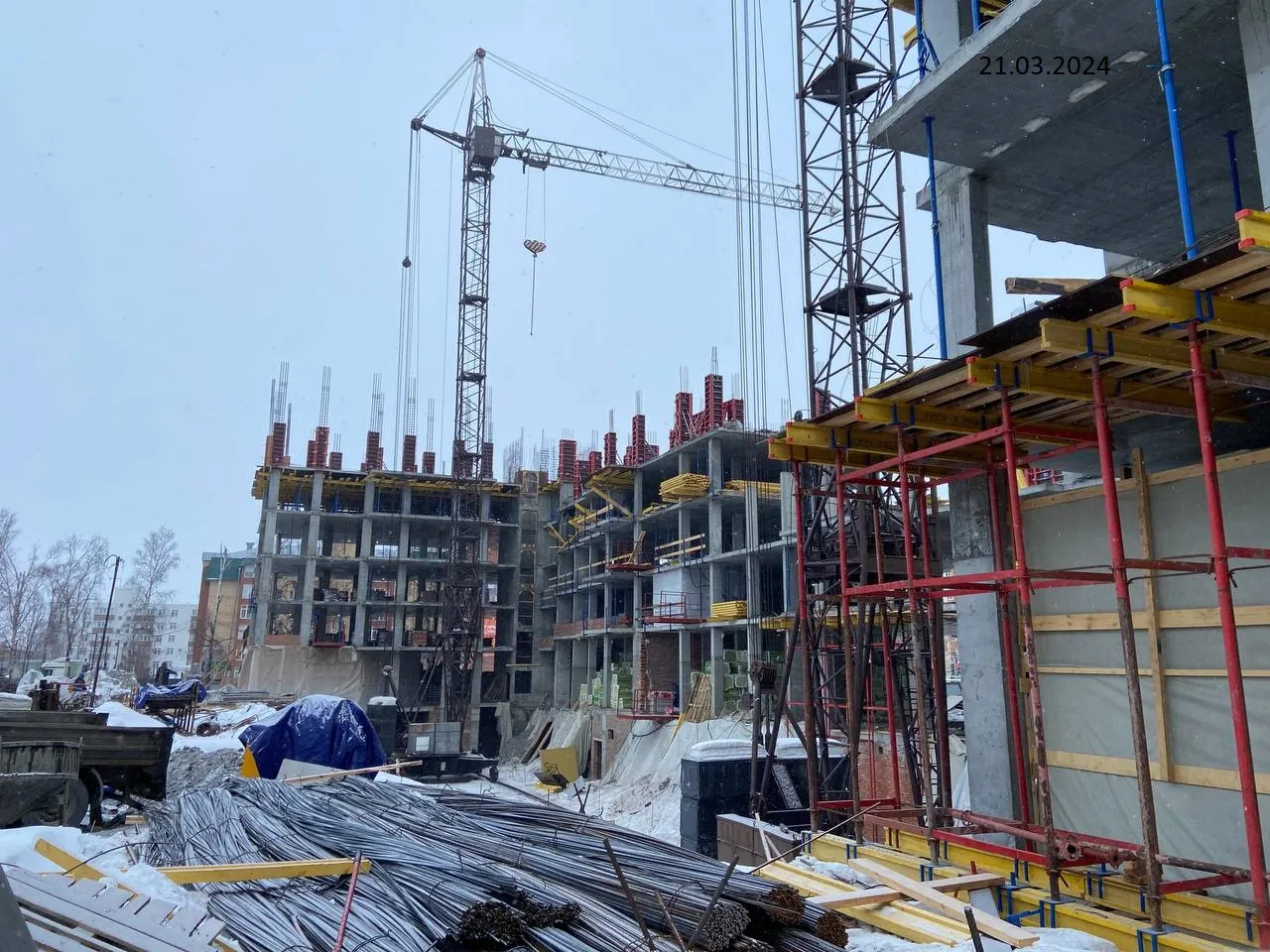 ЖК Дом бизнес-класса Дягилев ход строительства
