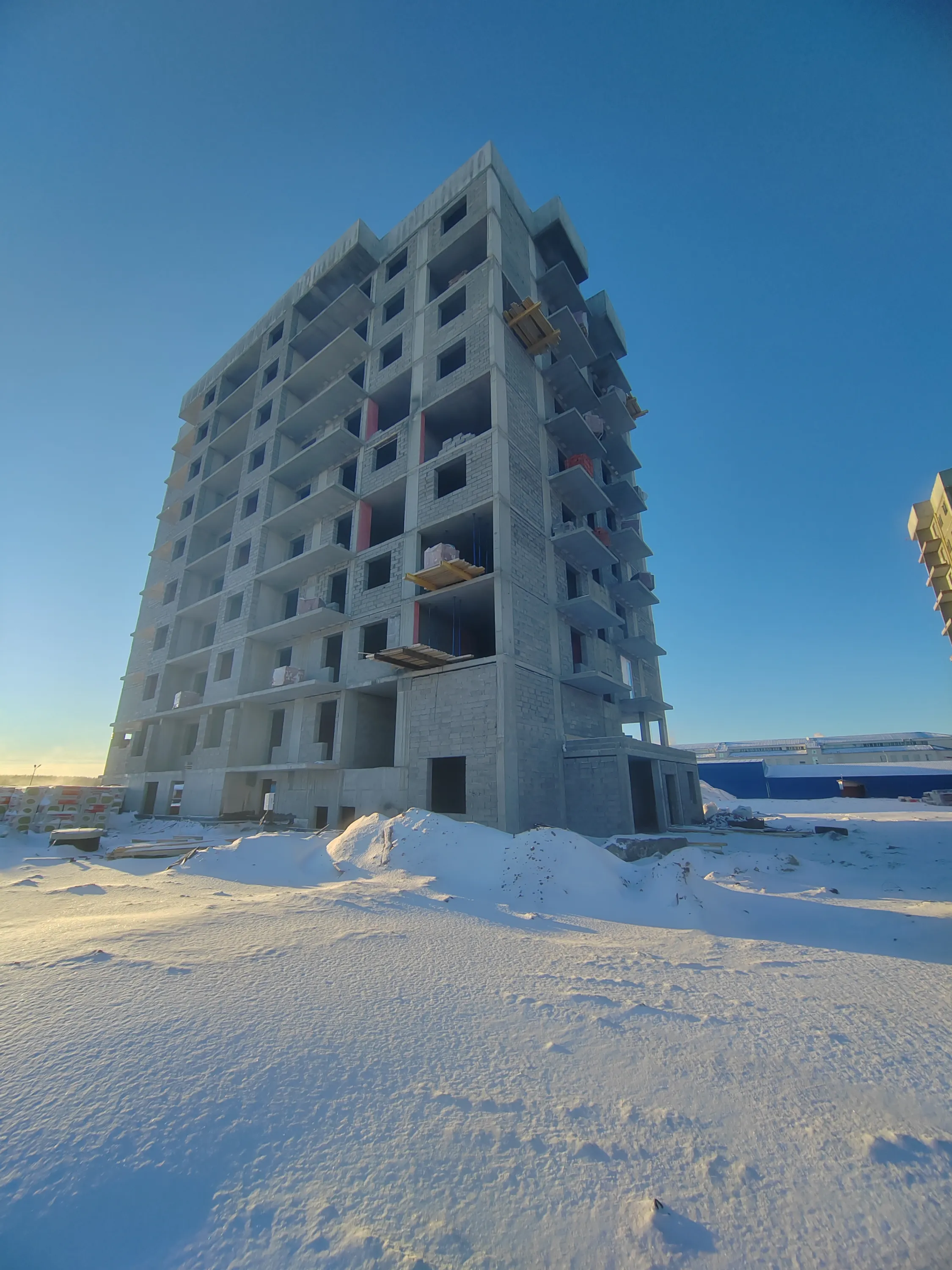 ЖК Конева 9 ход строительства