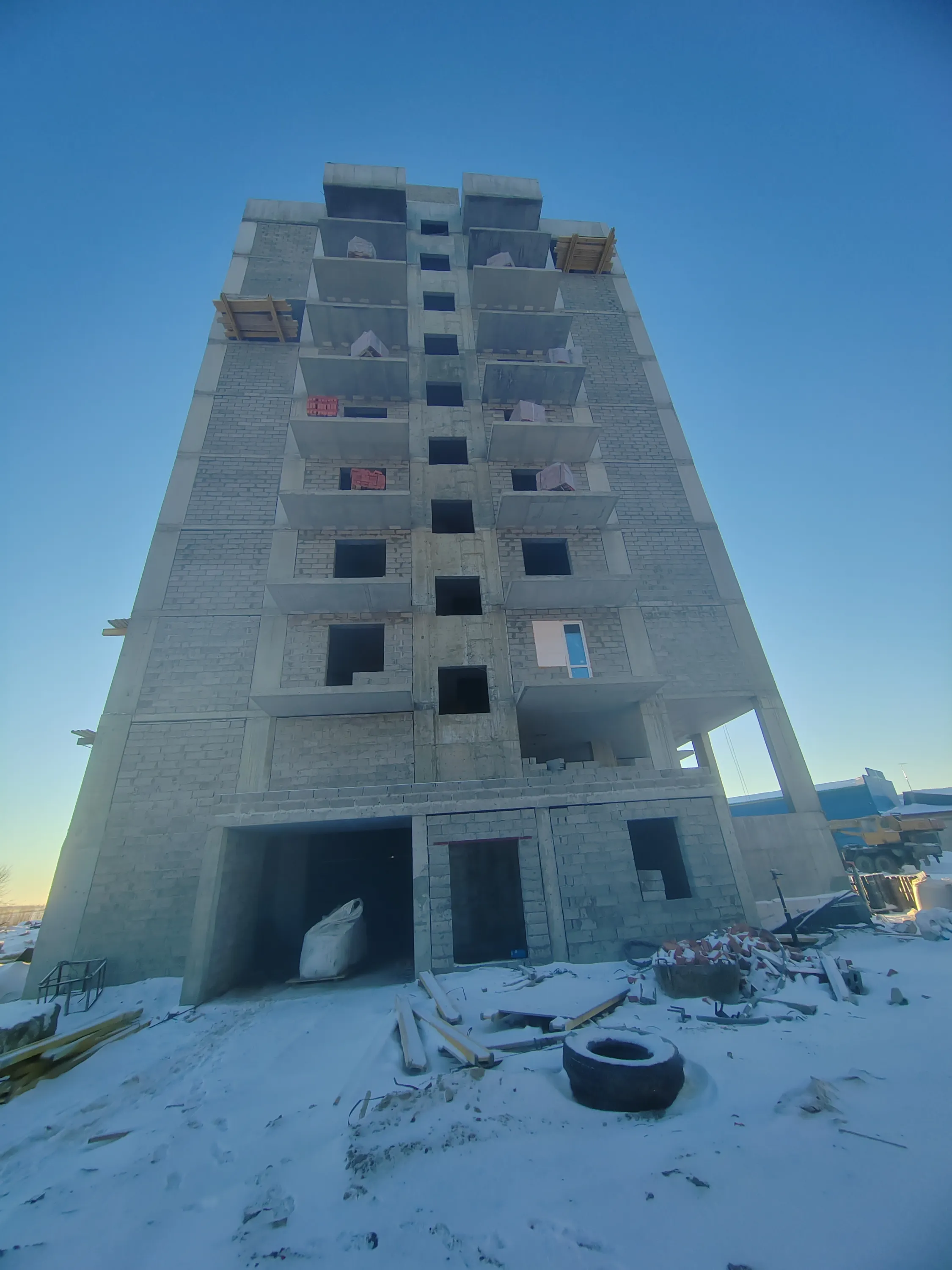 ЖК Конева 9 ход строительства