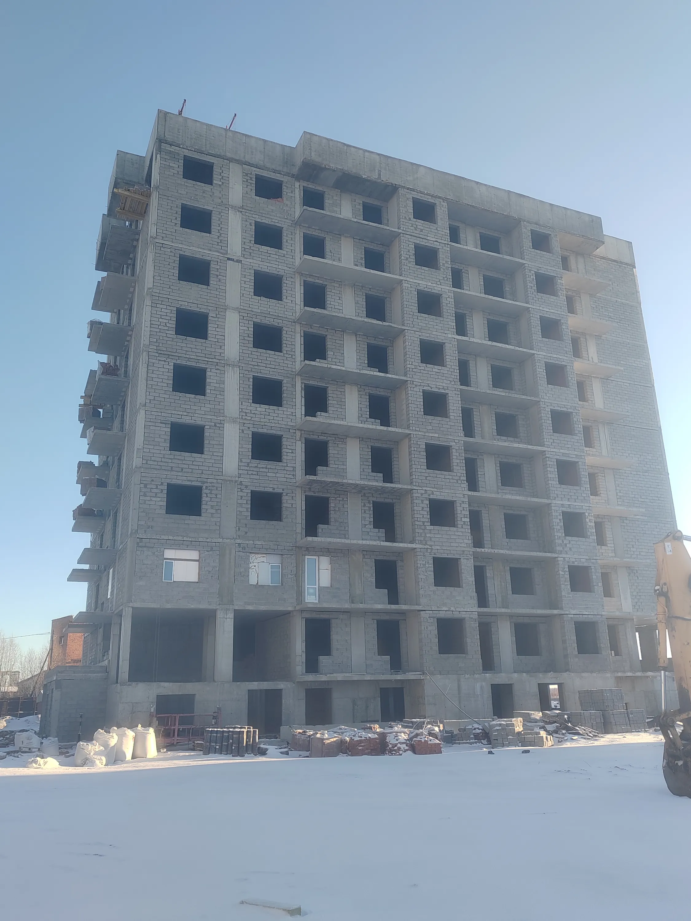 ЖК Конева 9 ход строительства